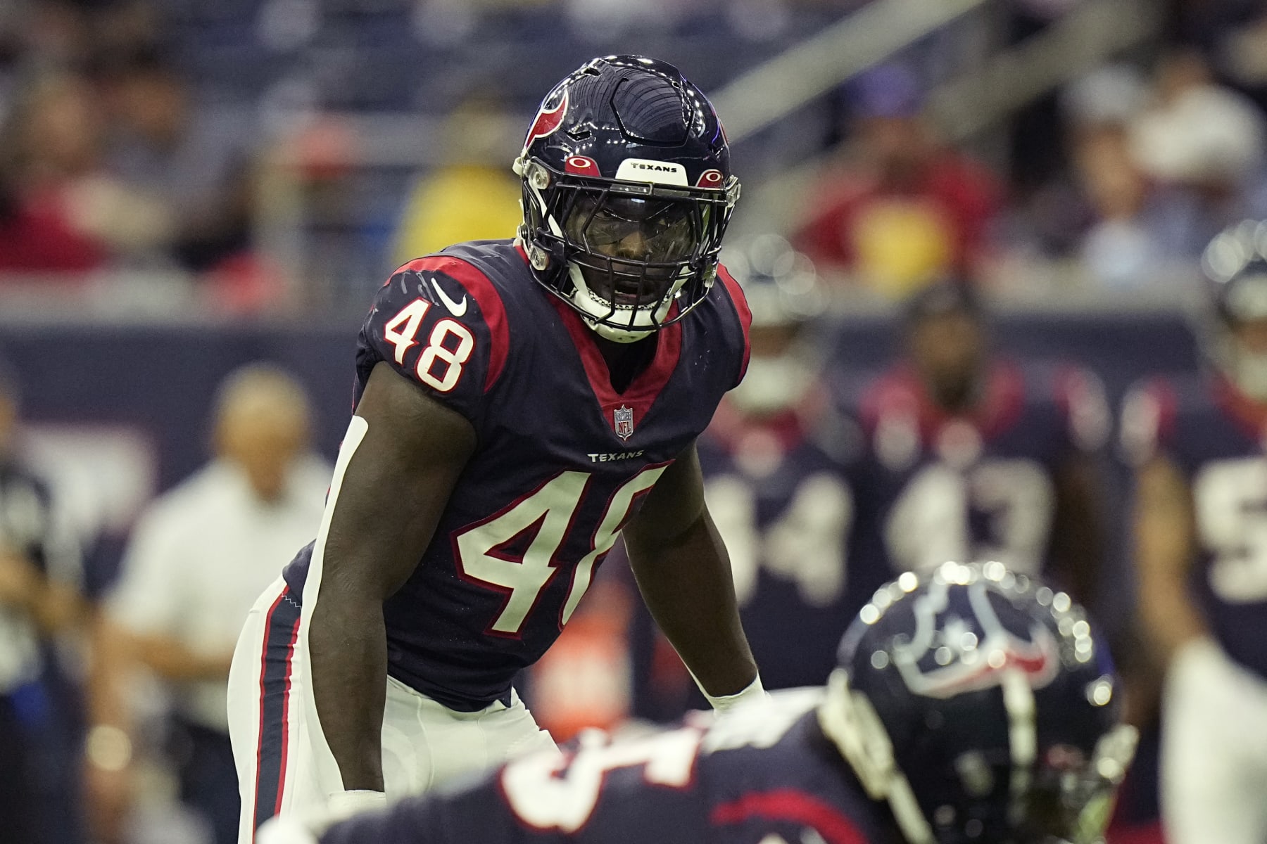 November 3, 2022: Houston Texans linebacker Christian Harris (48