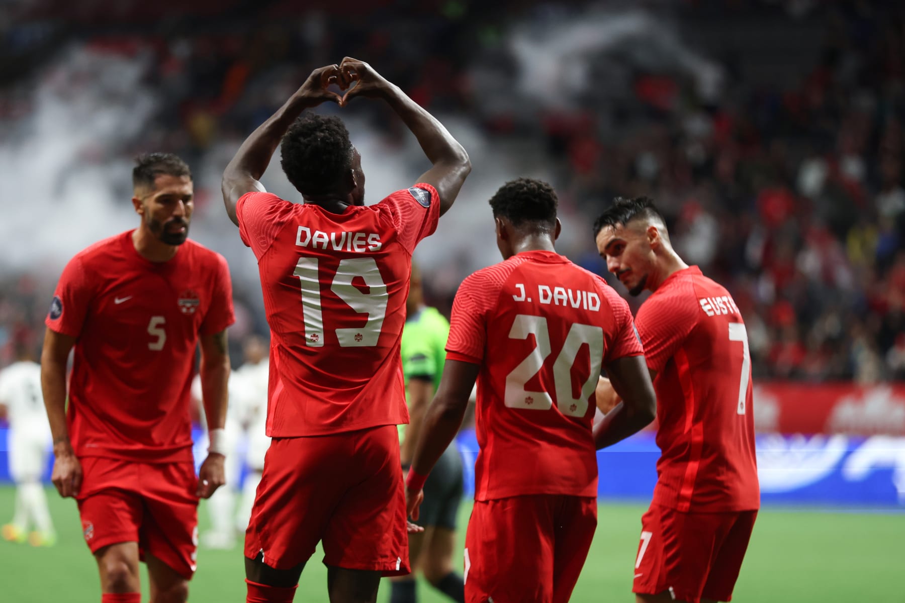 B/R Football on X: Alphonso Davies after Canada's World Cup squad