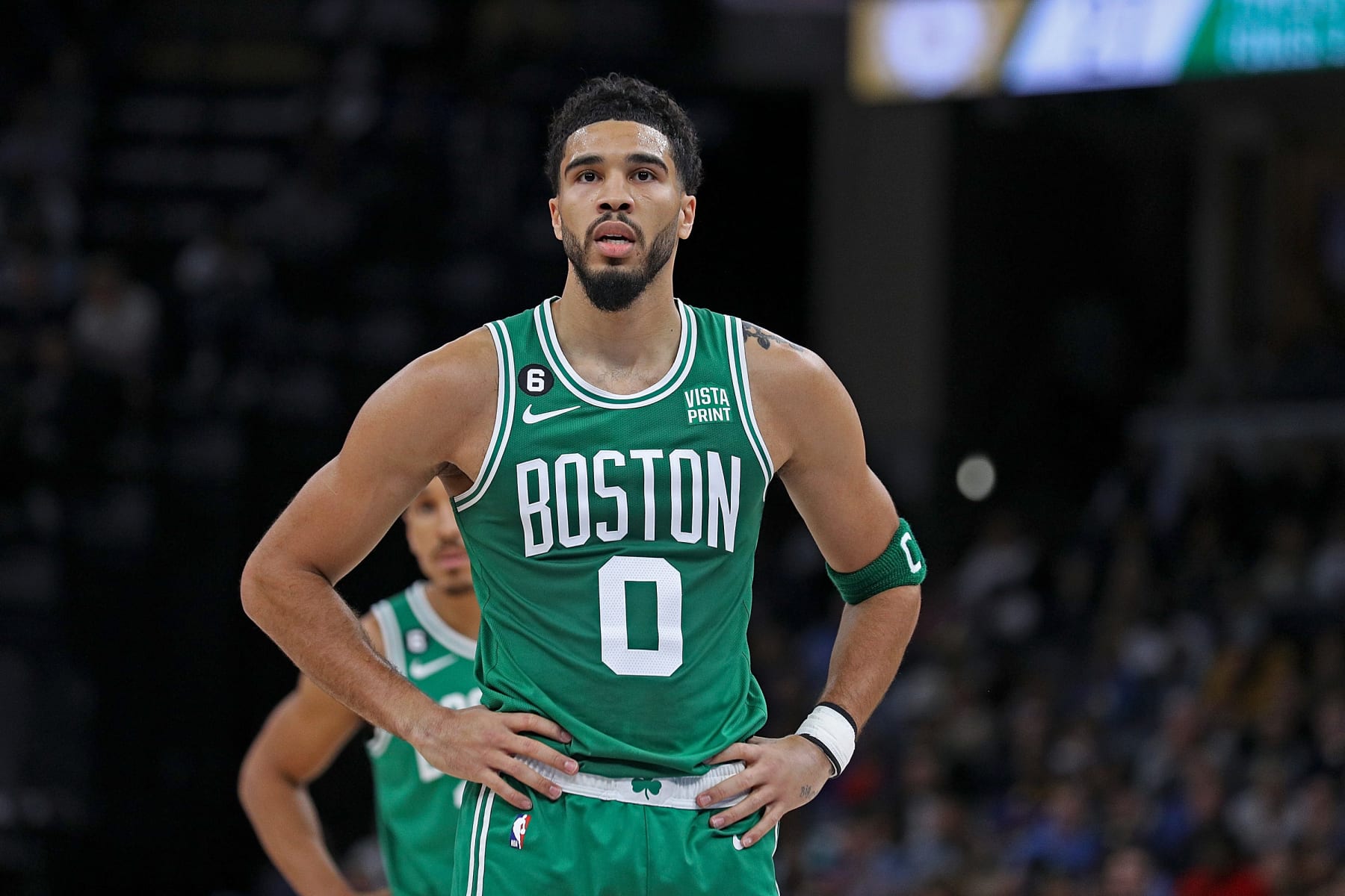 WATCH: Marcus Smart, Trae Young get in heated exchange, wrestle each other  to the floor - On3