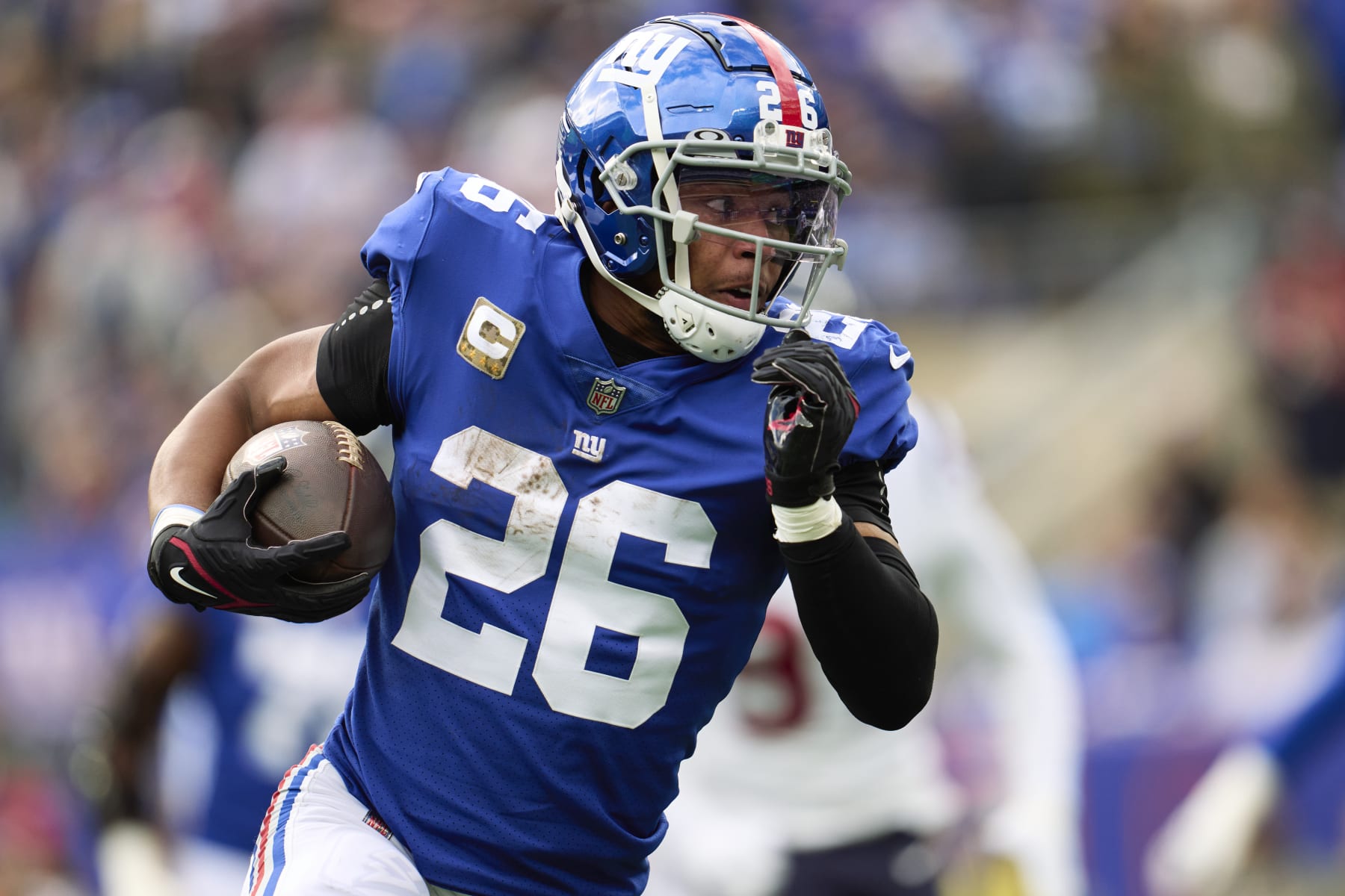 Saquon Barkley: 'I want to be a Giant for life'