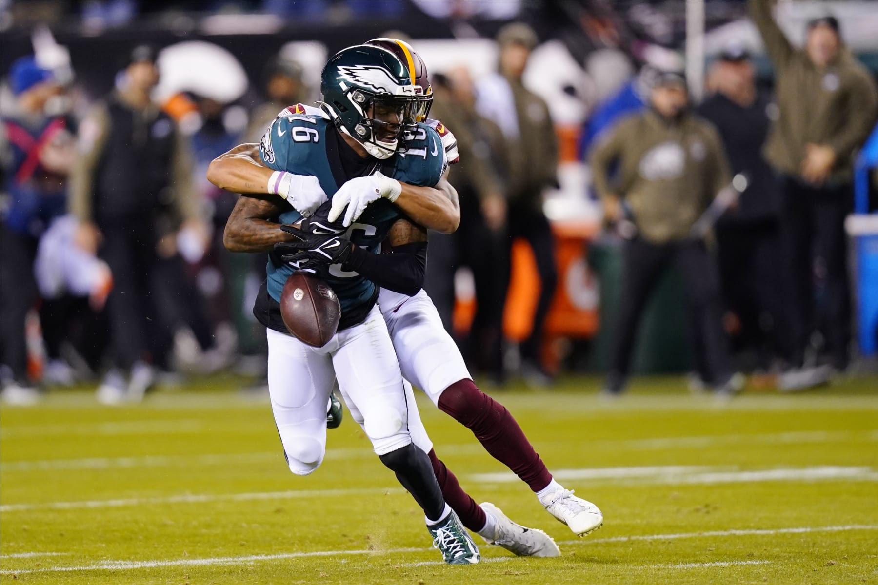 Eagles stay undefeated with hard-fought win over Commanders - NBC Sports