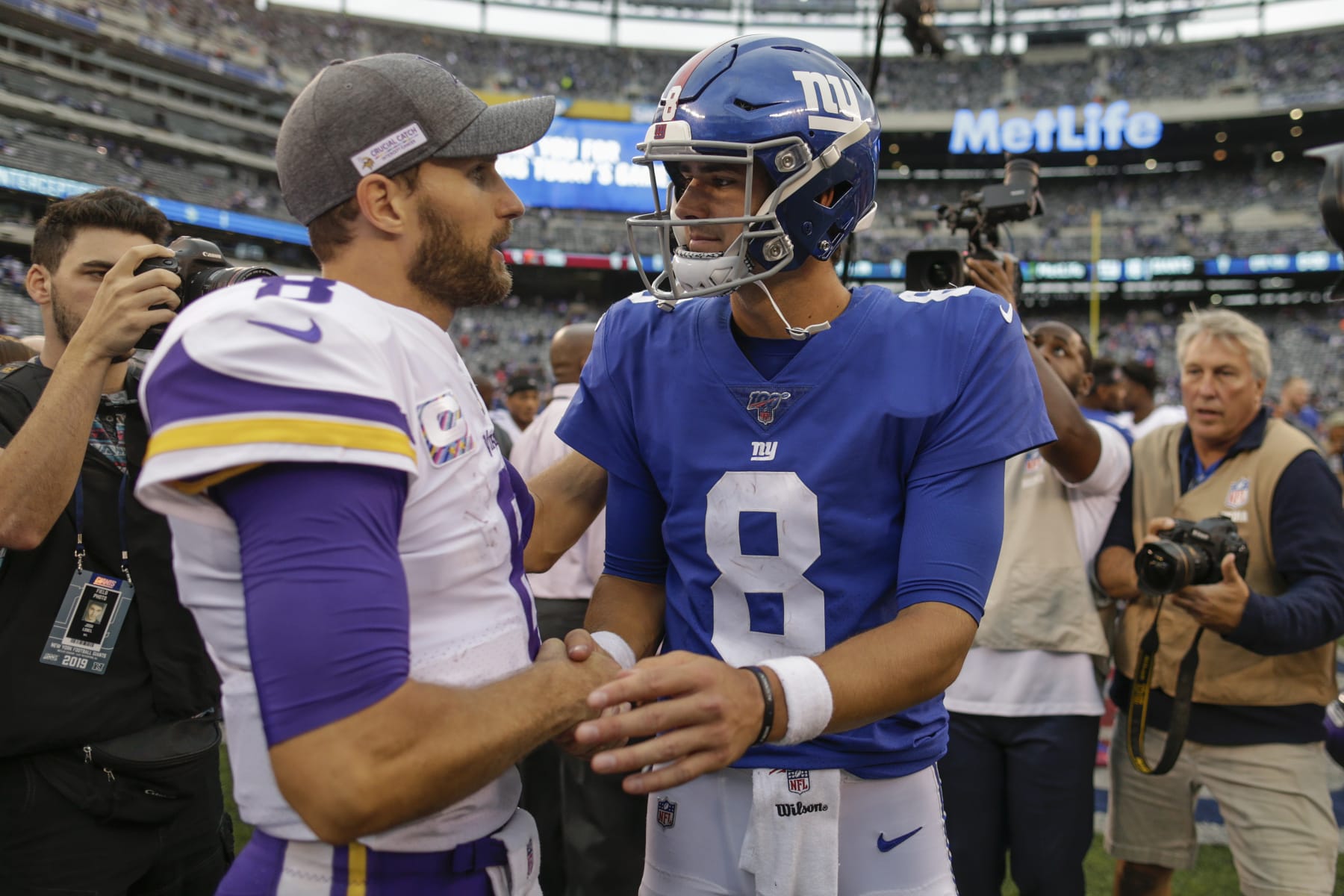 Ryan Stonehouse breaks NFL punt record held by Sammy Baugh