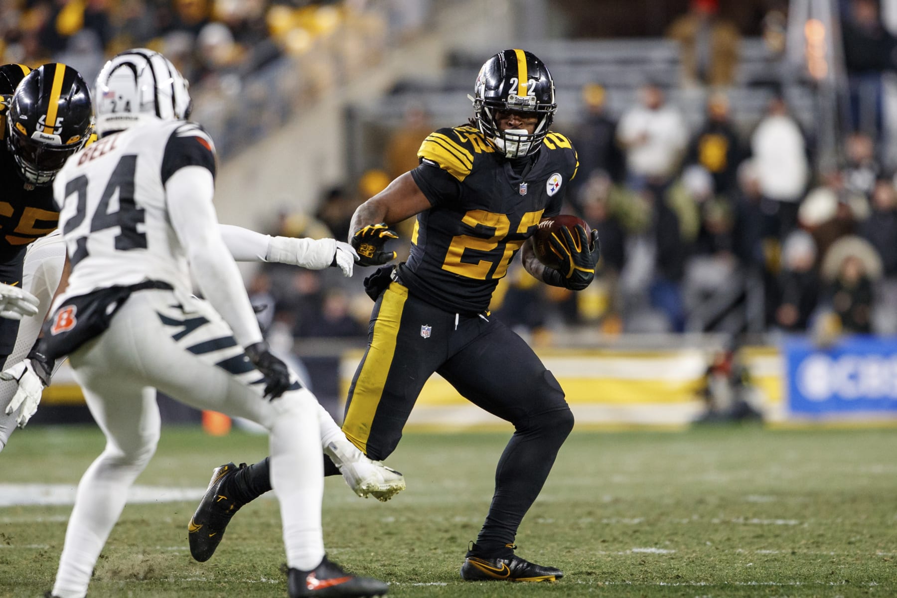 Pittsburgh Steelers vs. Cincinnati Bengals - 2022 NFL Regular Season Week  11 - Acrisure Stadium in Pittsburgh, PA