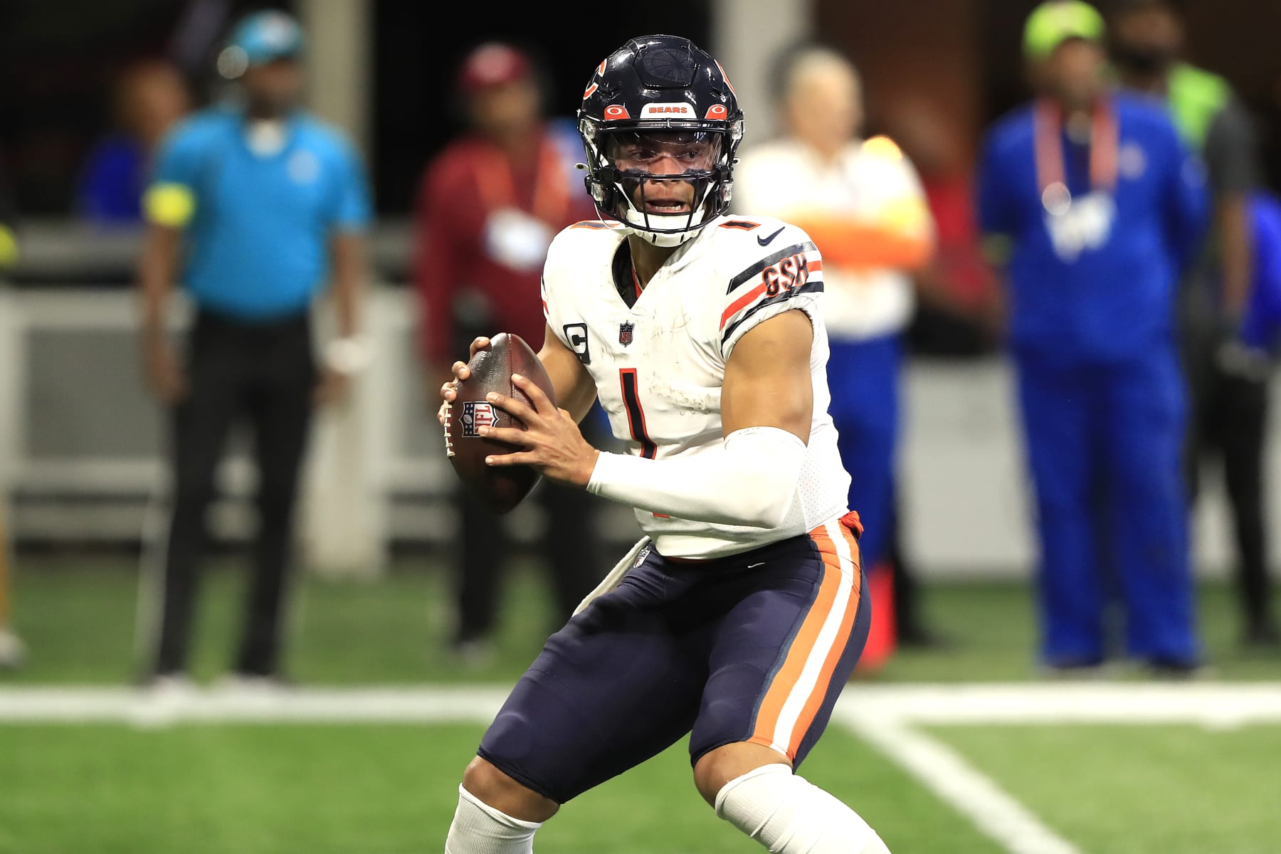 The Justin Fields Game: Bears 33, Patriots 14 - Bleacher Nation