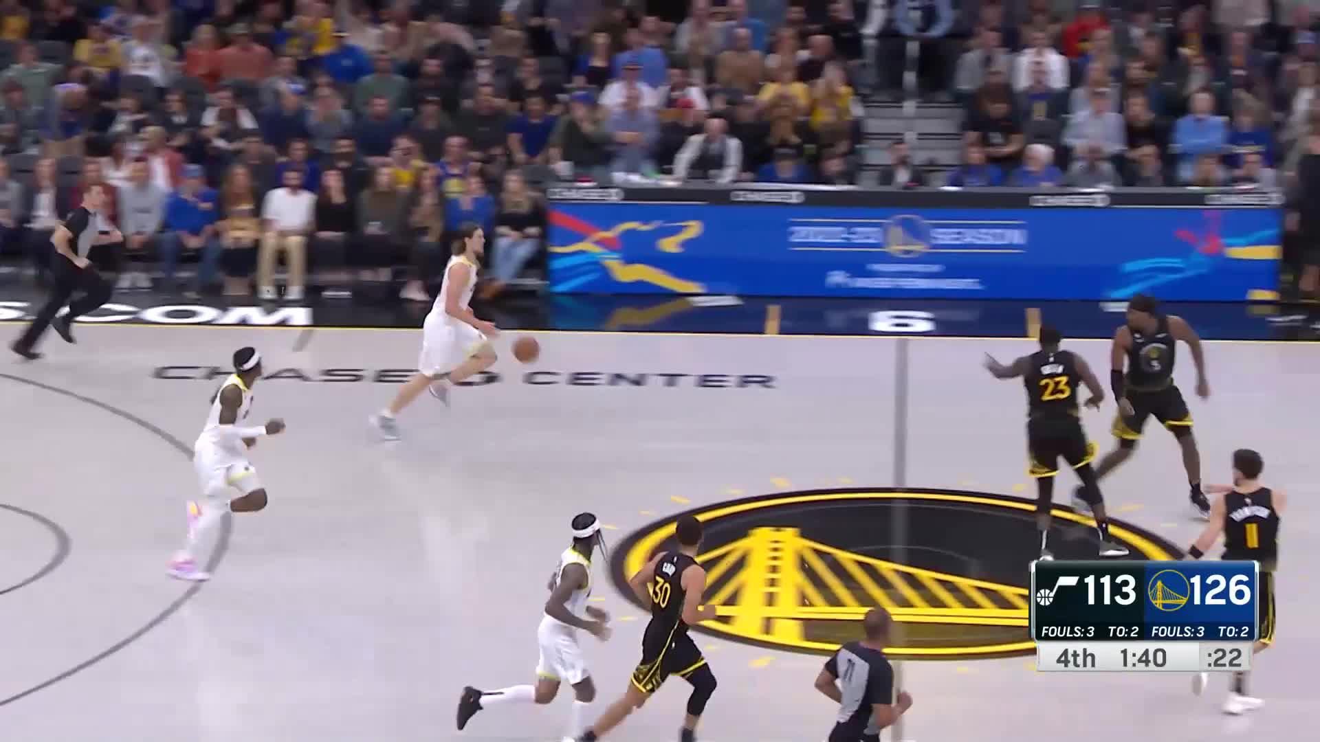 Stephen Curry Points in GSW vs. UTA