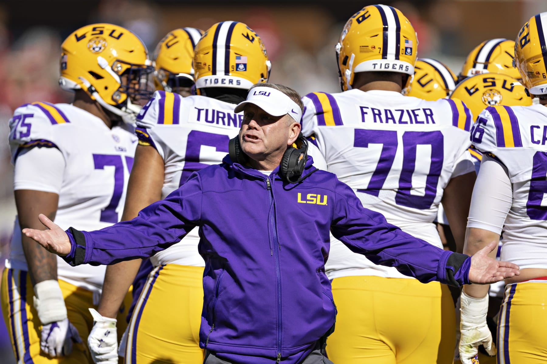 5-at-10: College football coaches carousel, LSU's playoff path