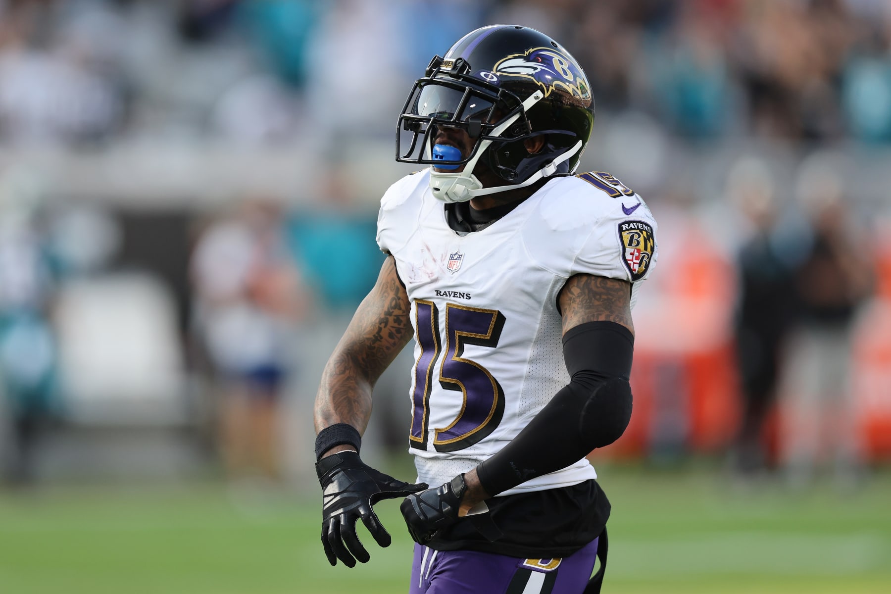 Ravens WR Rashod Bateman teases another jersey number switch amid