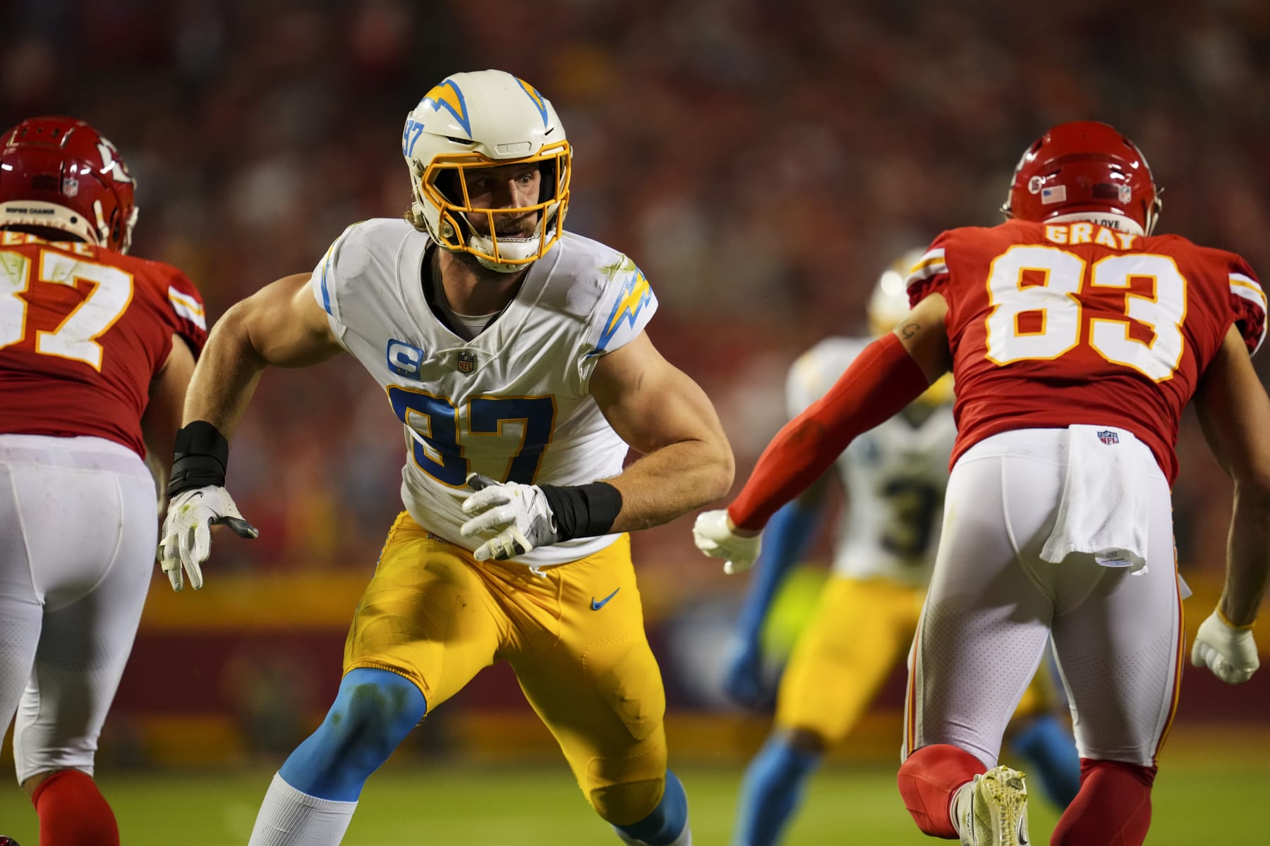 Chargers' Joey Bosa Fined $55K for Criticism of Officiating, Unnecessary  Roughness, News, Scores, Highlights, Stats, and Rumors