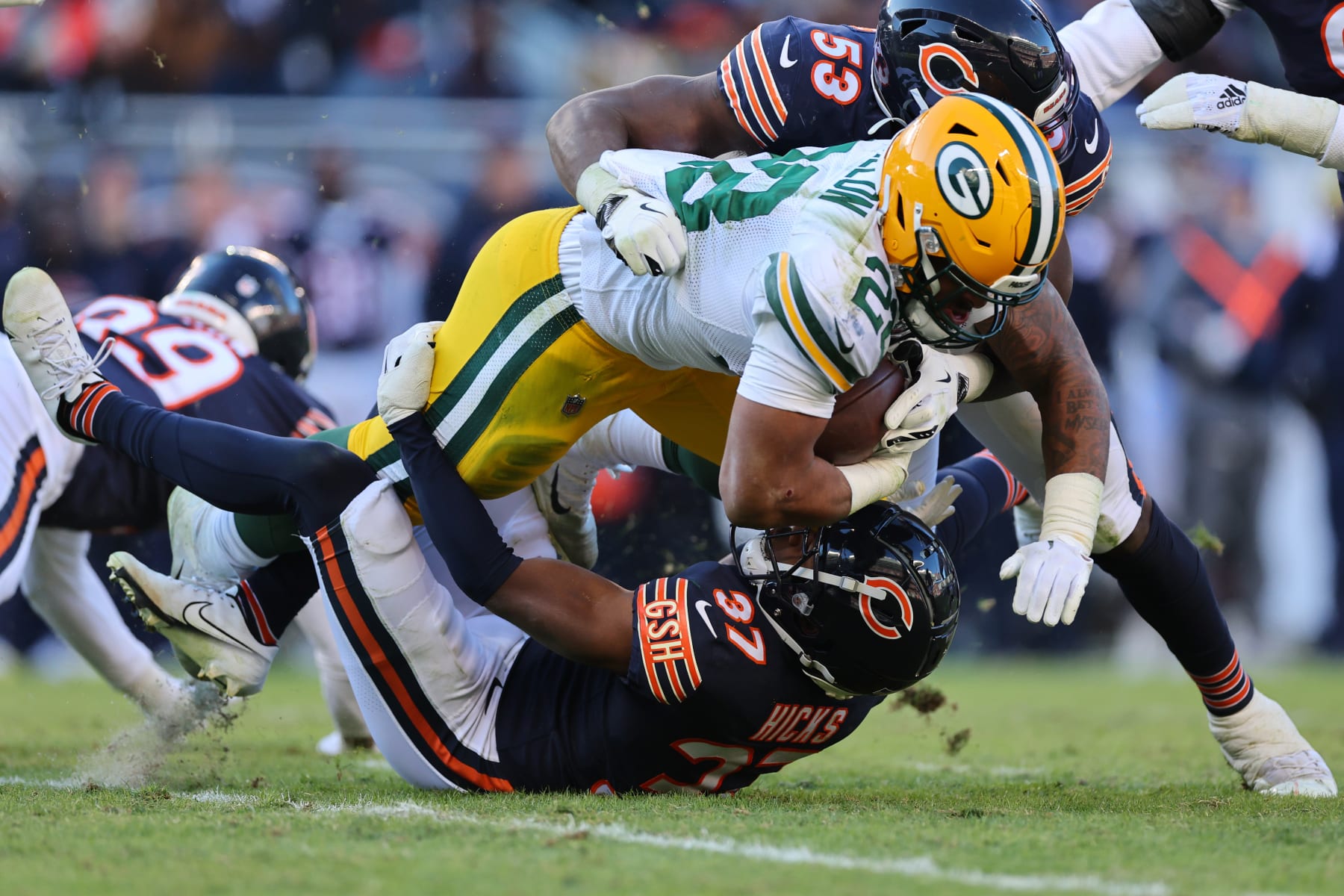 NFL Week 13 Fantasy Football Recap: Chicago Bears vs. Green Bay