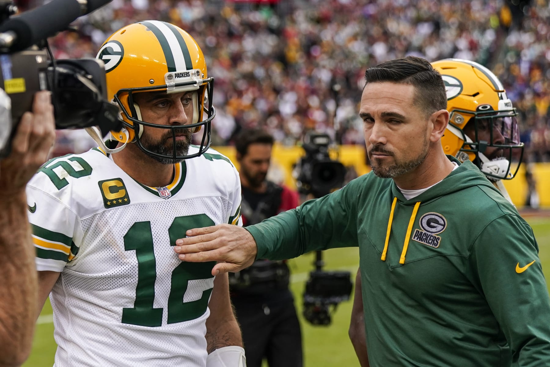 Aaron Rodgers NFL future: Matt LaFleur hopes QB will return to Packers