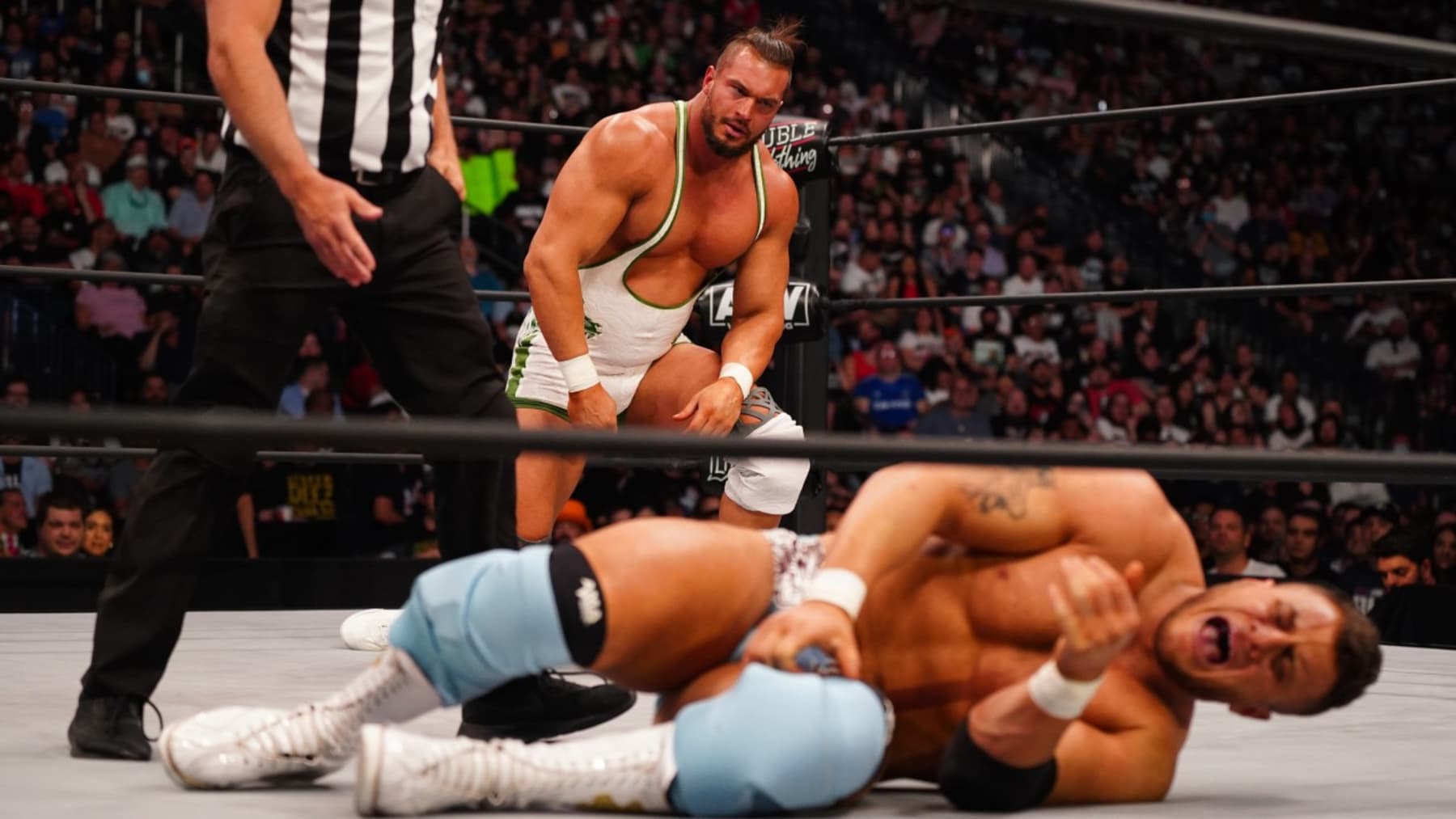 Wardlow is waiting in the wings for an opportunity at MJF's AEW World Championship.