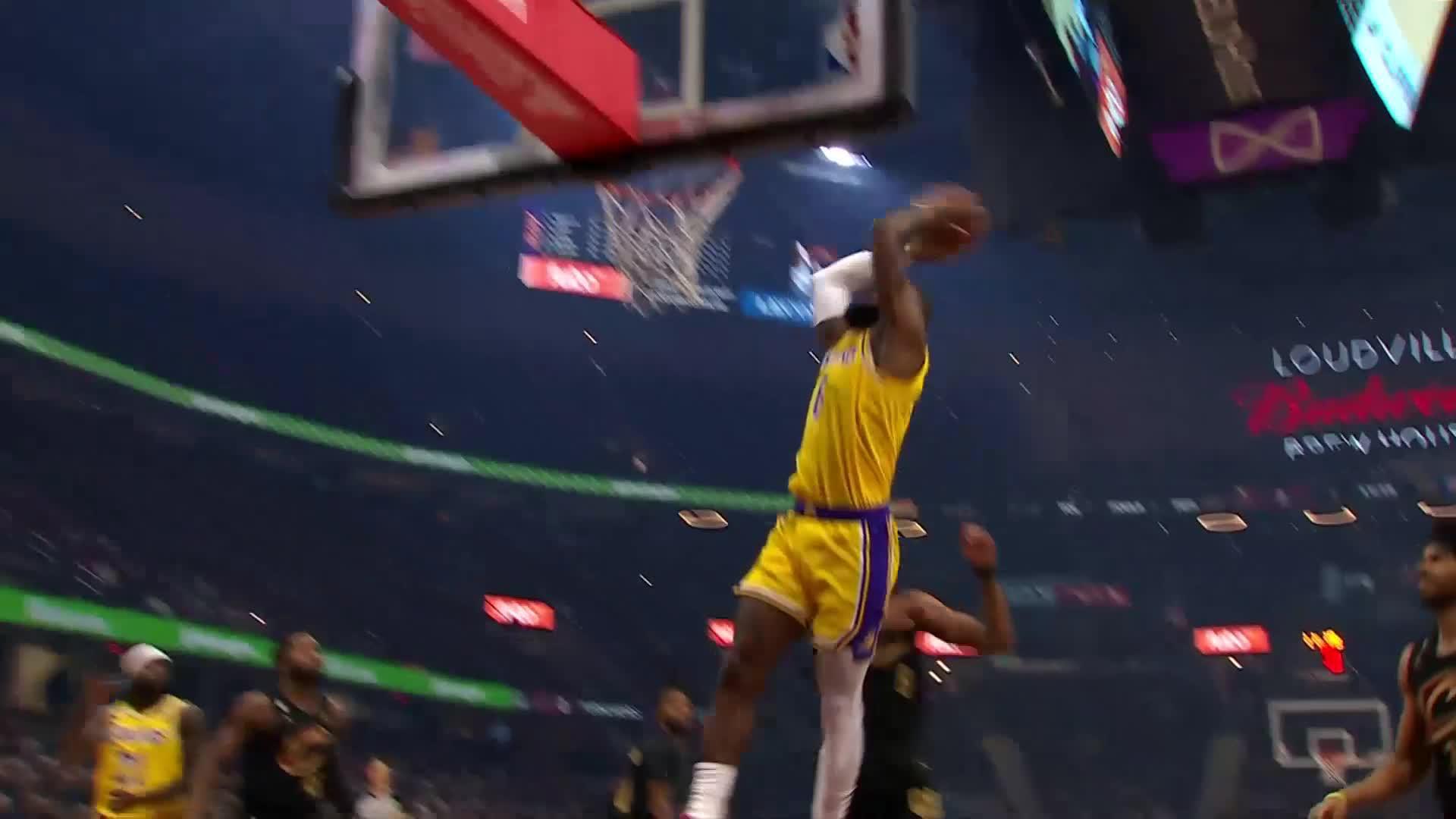 LeBron Slam to Get Lakers Started