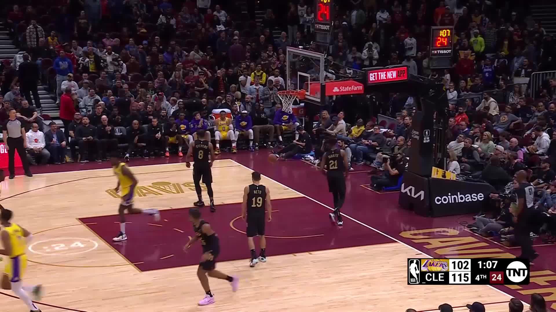 Thomas Bryant hammers it home