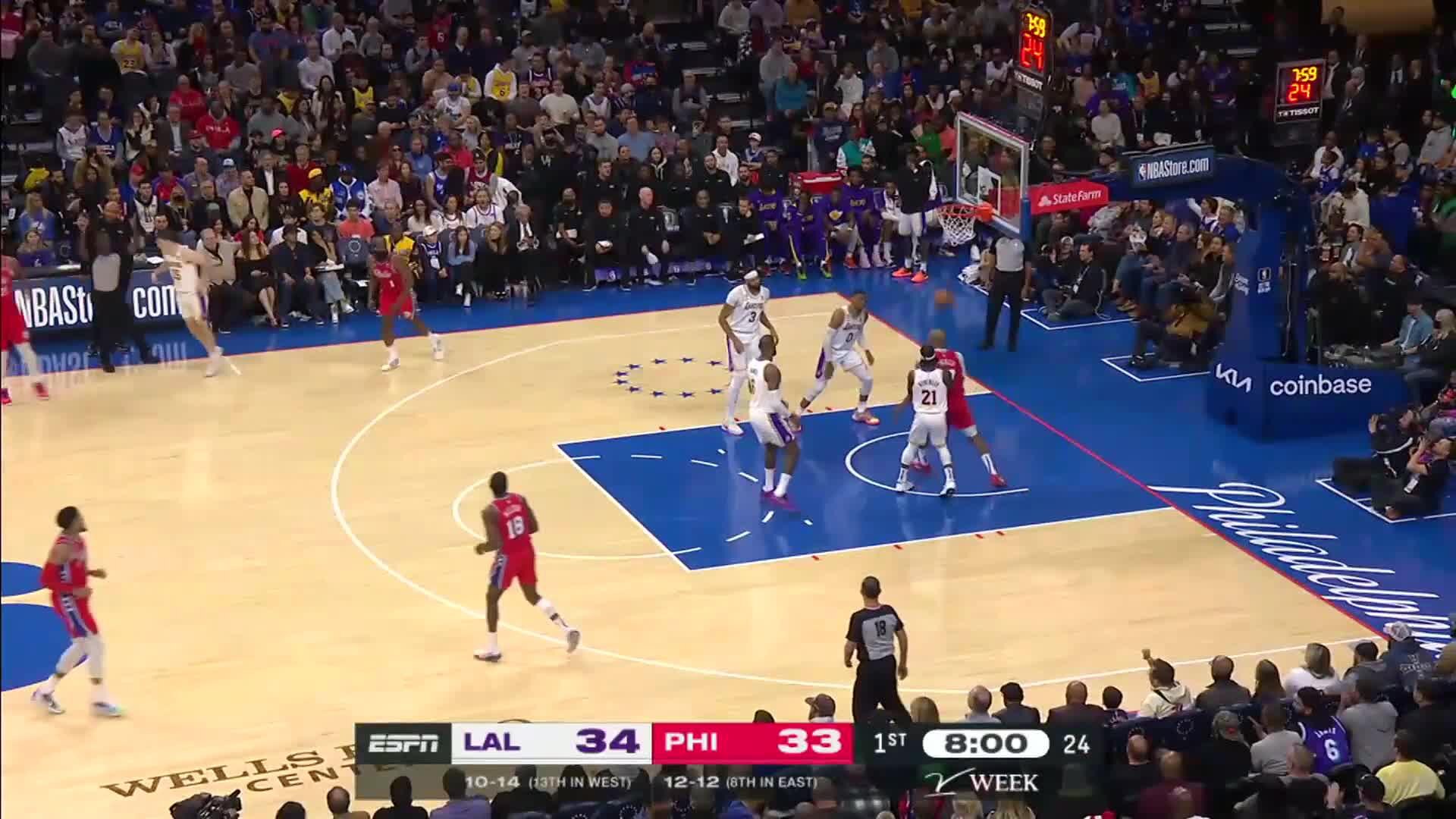 76ers Fans Hype Embiid, Harden, Historic 3Point Shooting as PHI Beats Bridges, Nets News