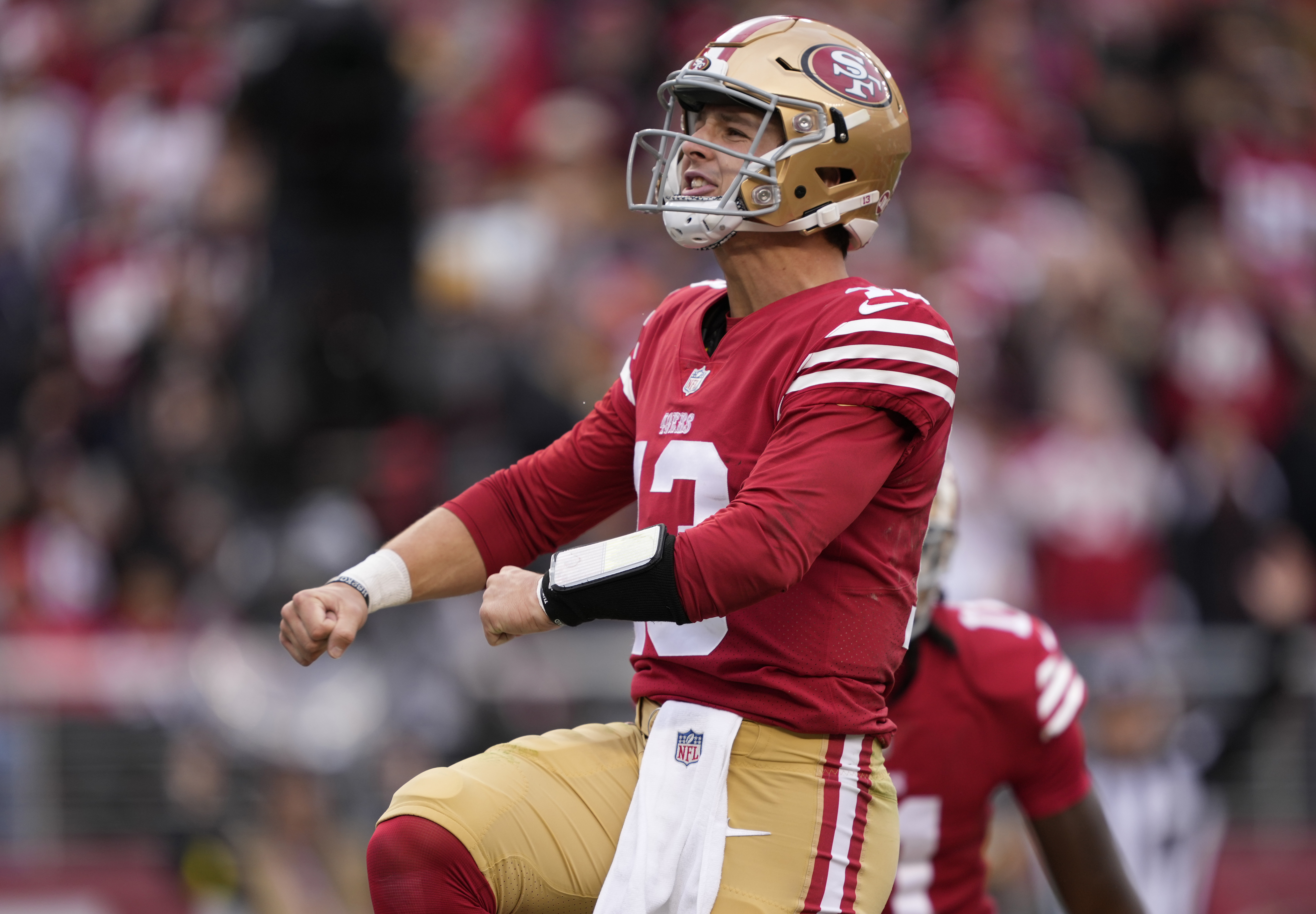 David Lombardi on X: The 49ers are required to wear gold helmets