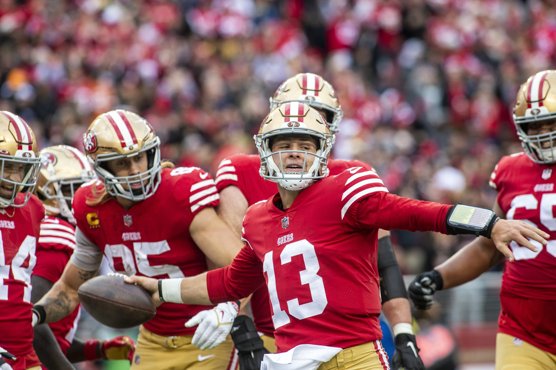 49ers game grades: Big games from big names power romp over Seahawks