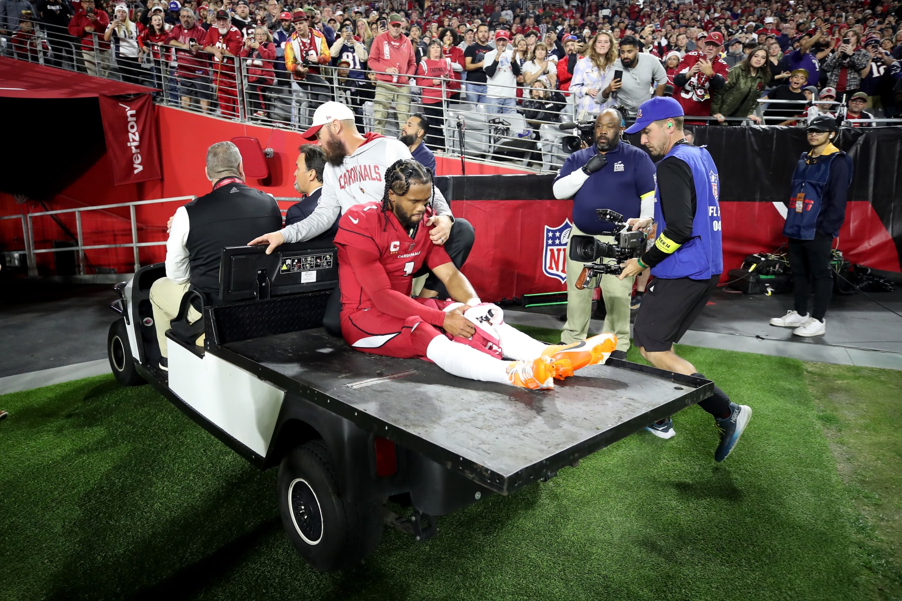 Cardinals QB Kyler Murray out for season with torn ACL