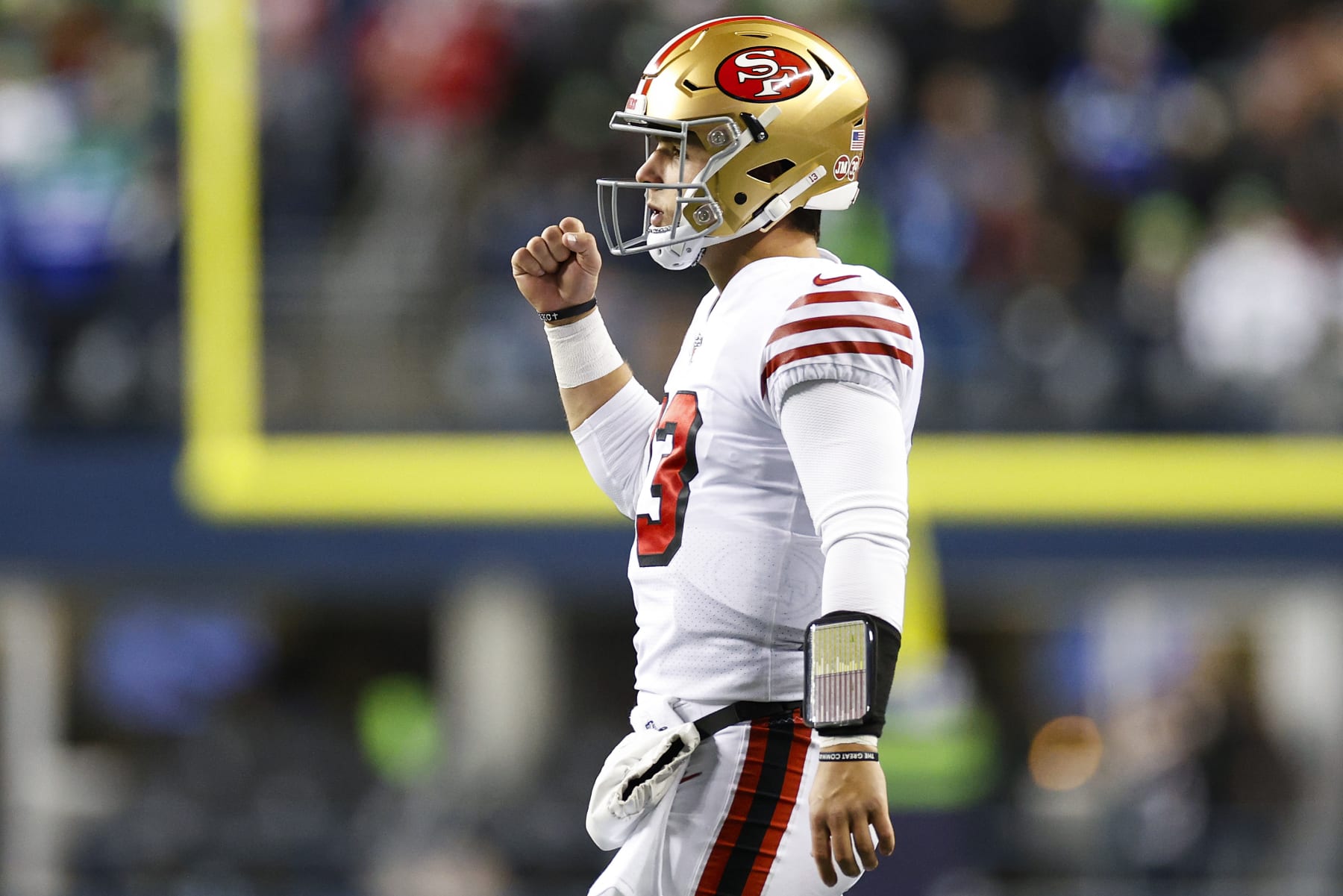 Internet Reacts: Brock Purdy Helps 49ers Secure NFC West - Wide Right &  Natty Lite