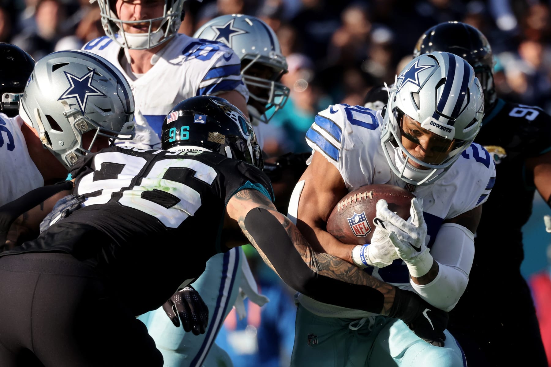 Cowboys blow big lead in OT loss to Jaguars