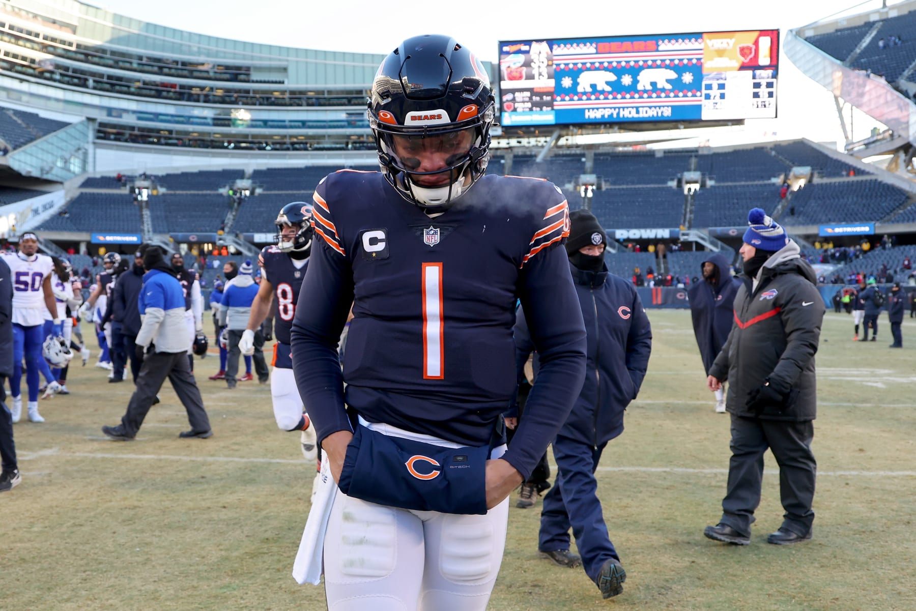 Soldier Field on X: The Bears are victorious on Sunday night! FINAL