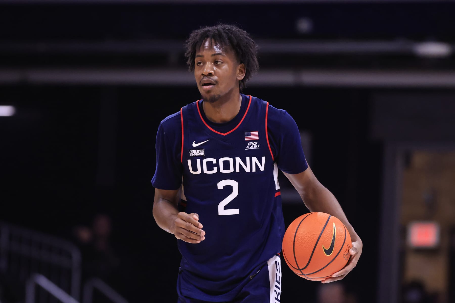 Connecticut's Tristen Newton