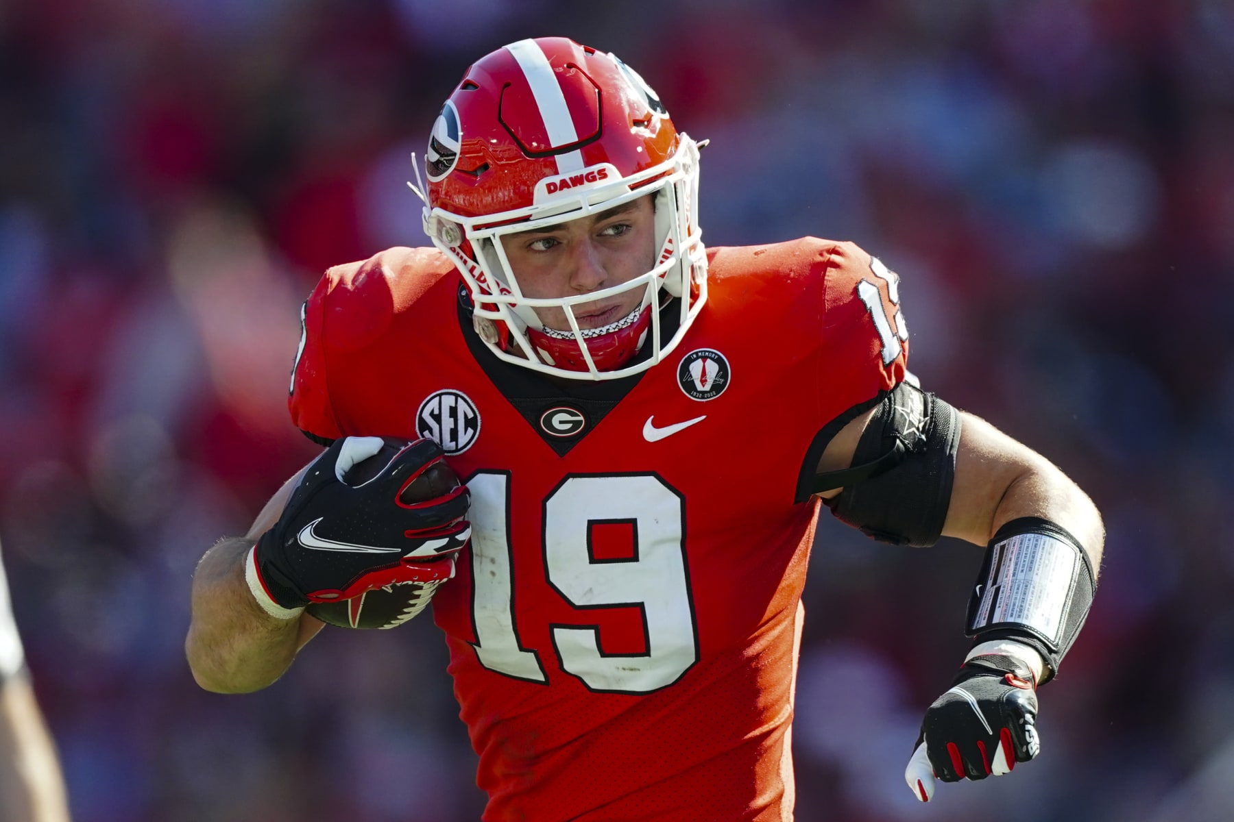 Georgia tight end Brock Bowers
