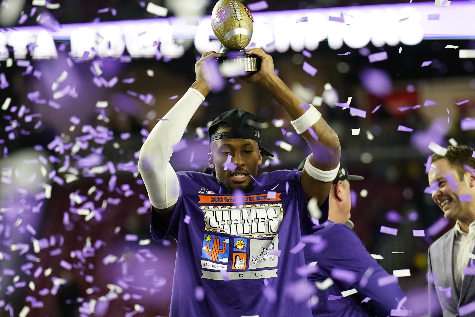 College Football Playoff Semifinal: Vrbo Fiesta Bowl Preview — TCU vs.  Michigan - THE TRANSFER PORTAL CFB