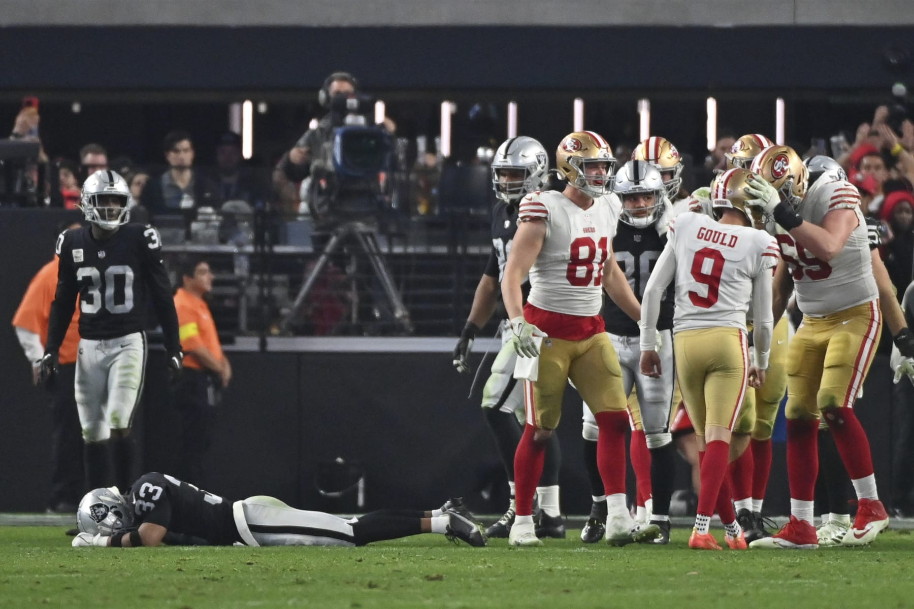 49ers Top Plays from Overtime Win vs. Raiders in Week 17