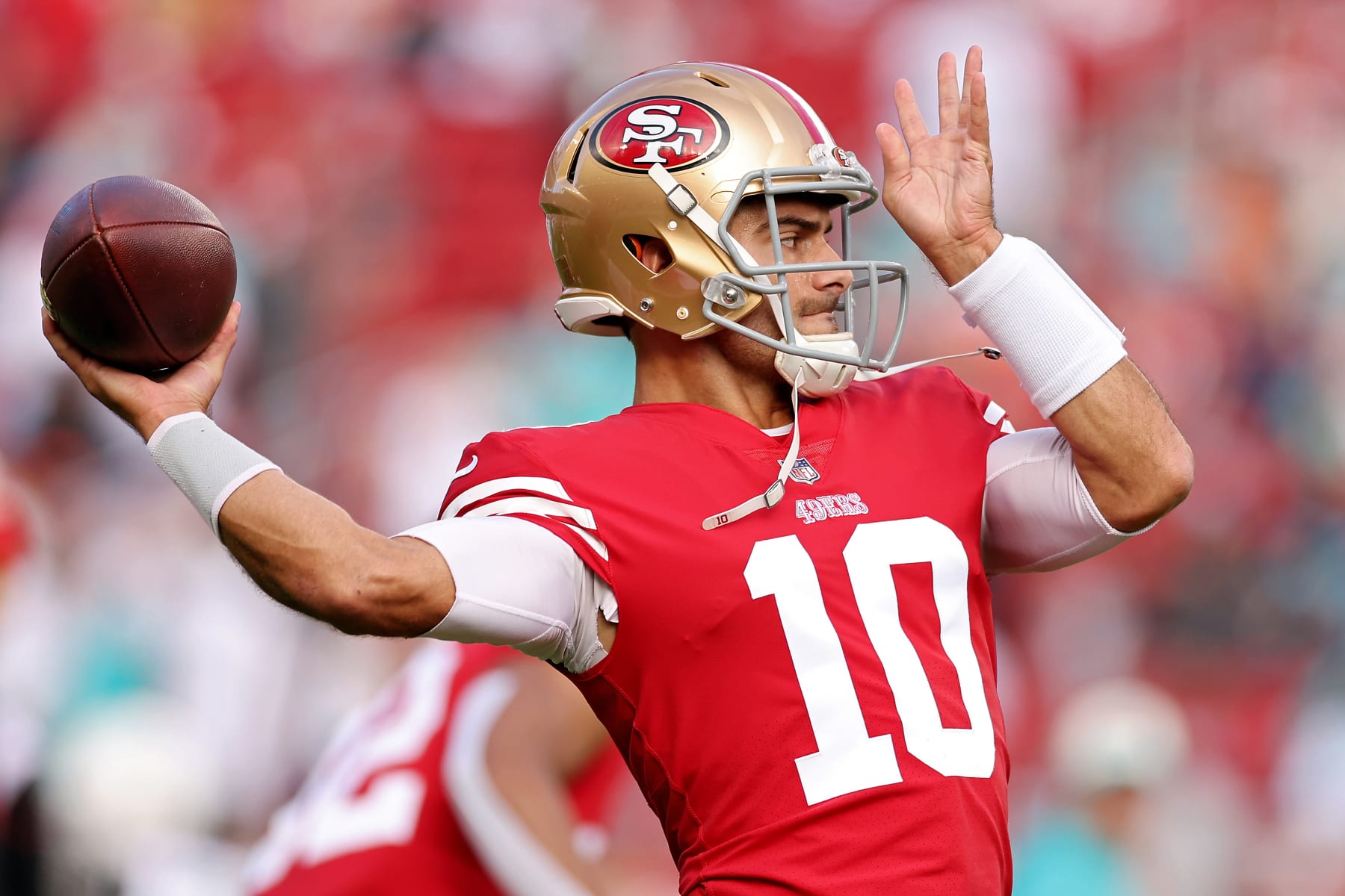 Jimmy G' is fitting right in as Derek Carr's starting quarterback