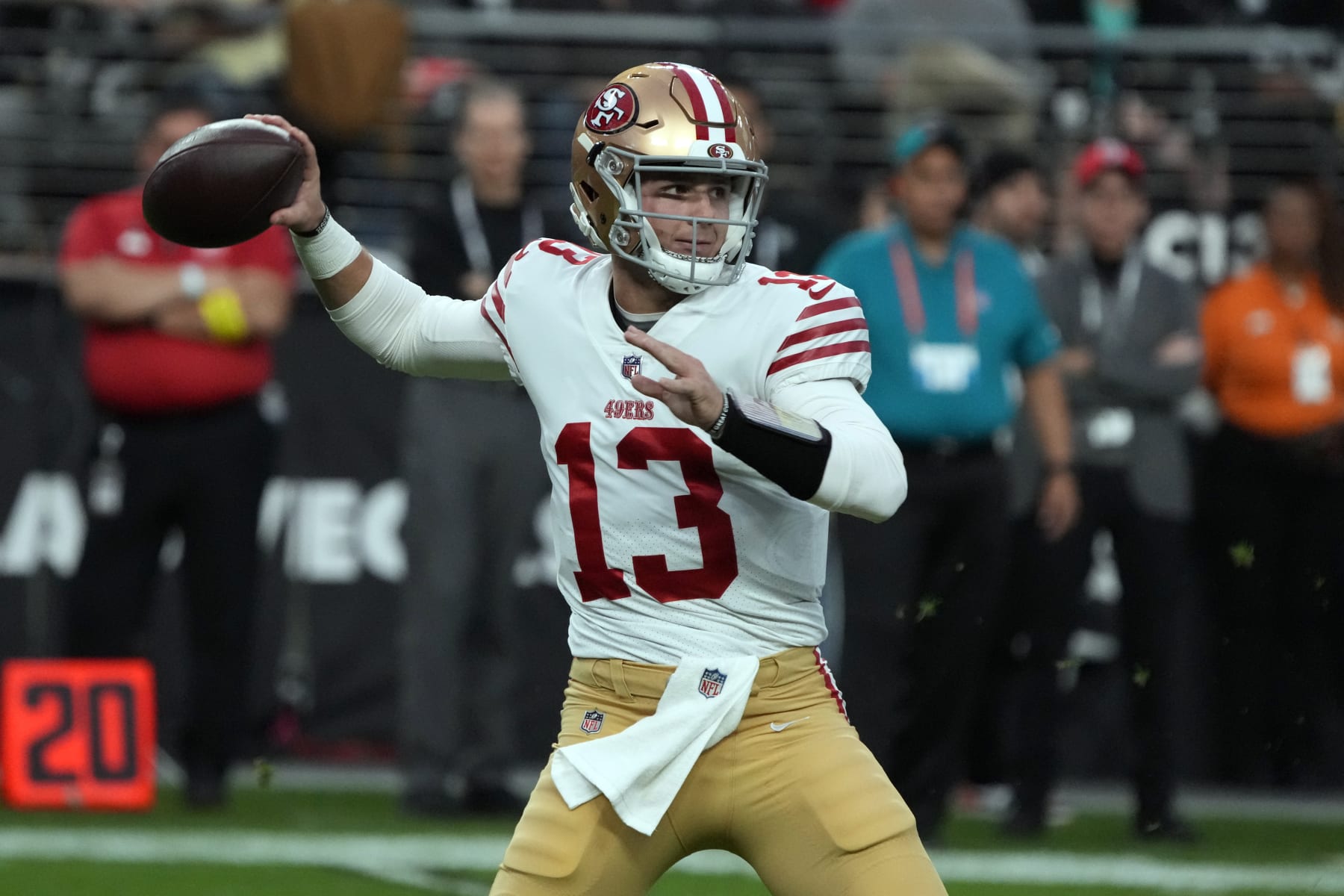 49ers QB Brock Purdy could break franchise rookie TD pass record