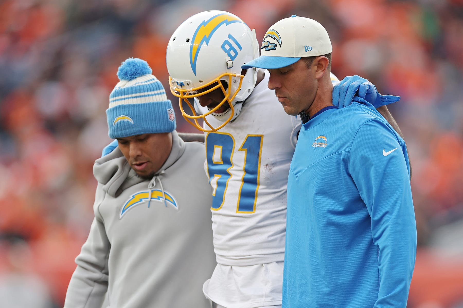 Report: Chargers' Mike Williams Suffers 'Minor' Back Injury; X-Rays  Negative | News, Scores, Highlights, Stats, and Rumors | Bleacher Report