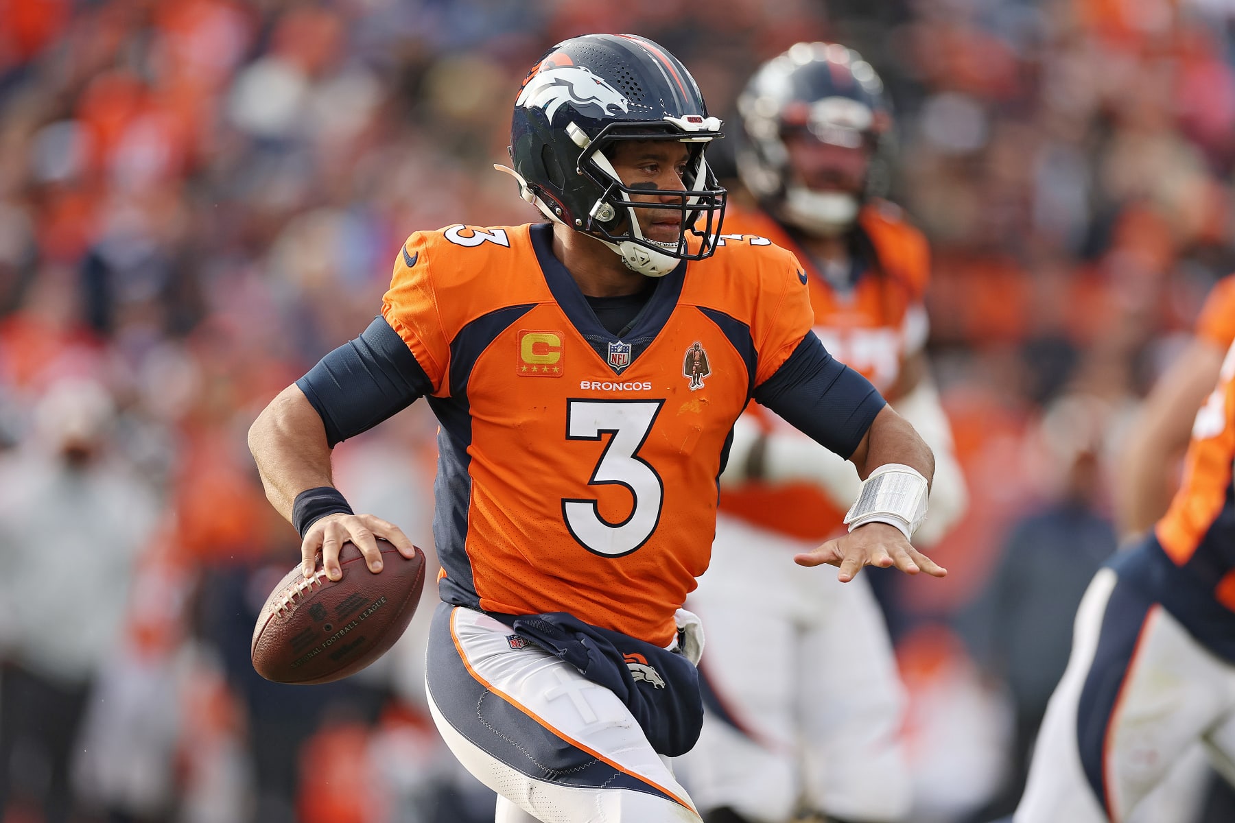 Broncos QB Russell Wilson 'devastated' by HC Nathaniel Hackett's firing: 'I  wish I could've played better for him'