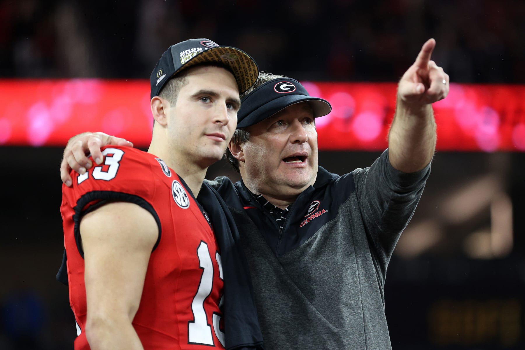 Georgia's Kirby Smart issues blunt challenge to Stetson Bennett