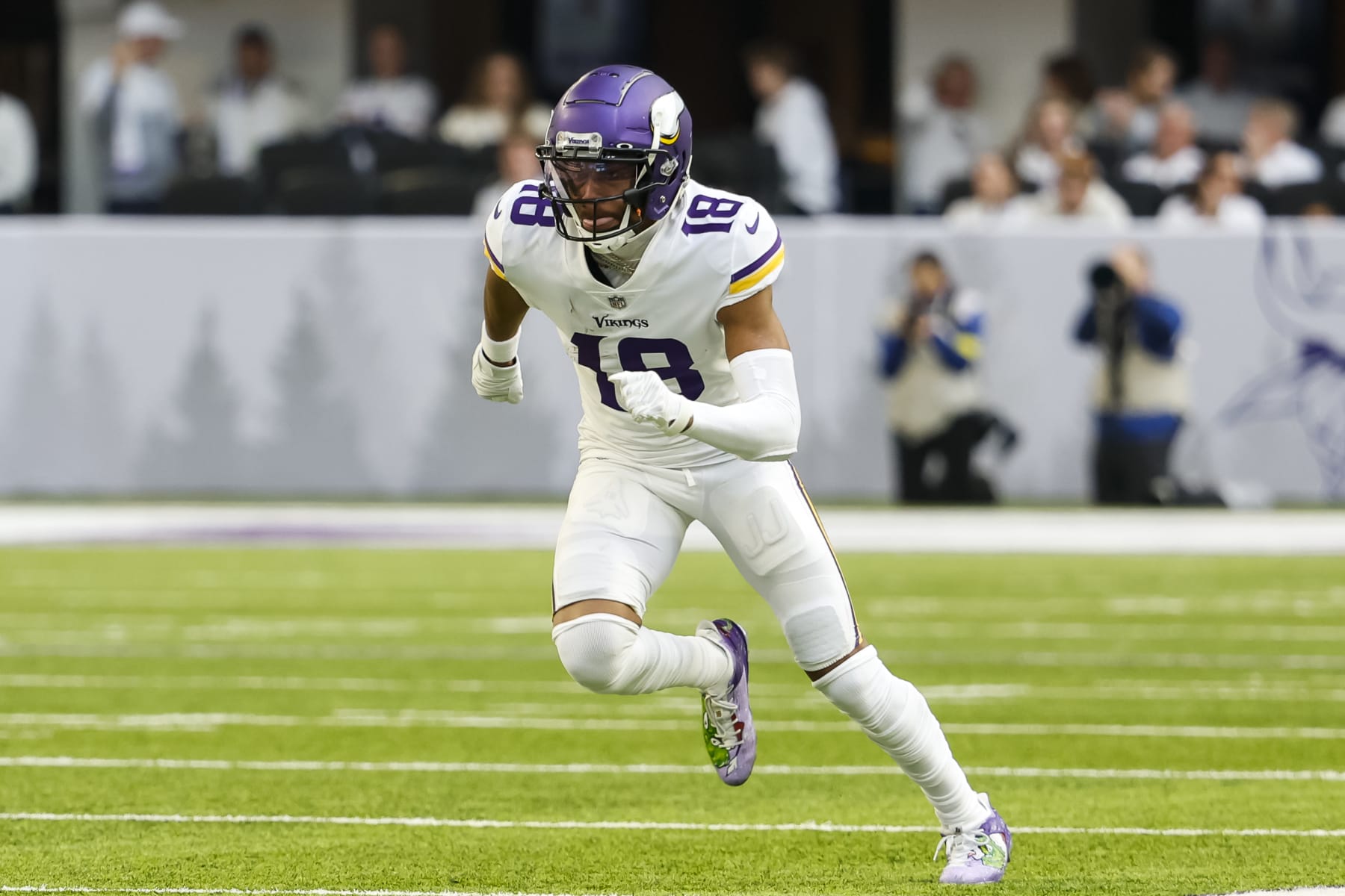 Vikings' Justin Jefferson addresses trade rumors