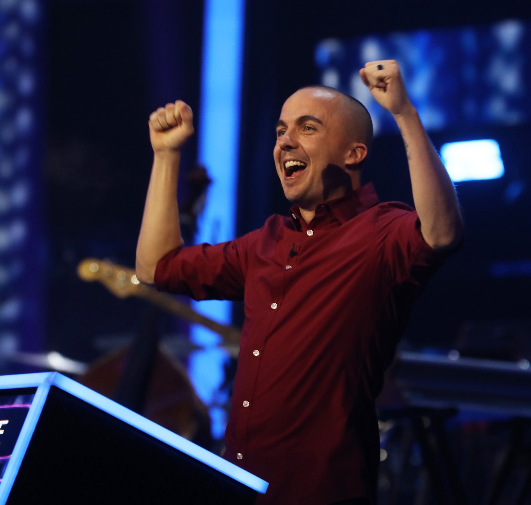 NAME THAT TUNE: Frankie Muniz in the NAME THAT TUNE episode airing Tuesday, April 5 (9:00-10:00 PM ET/PT) on FOX. CR: Lorraine OSullivan / FOX. (Photo by FOX via Getty Images)