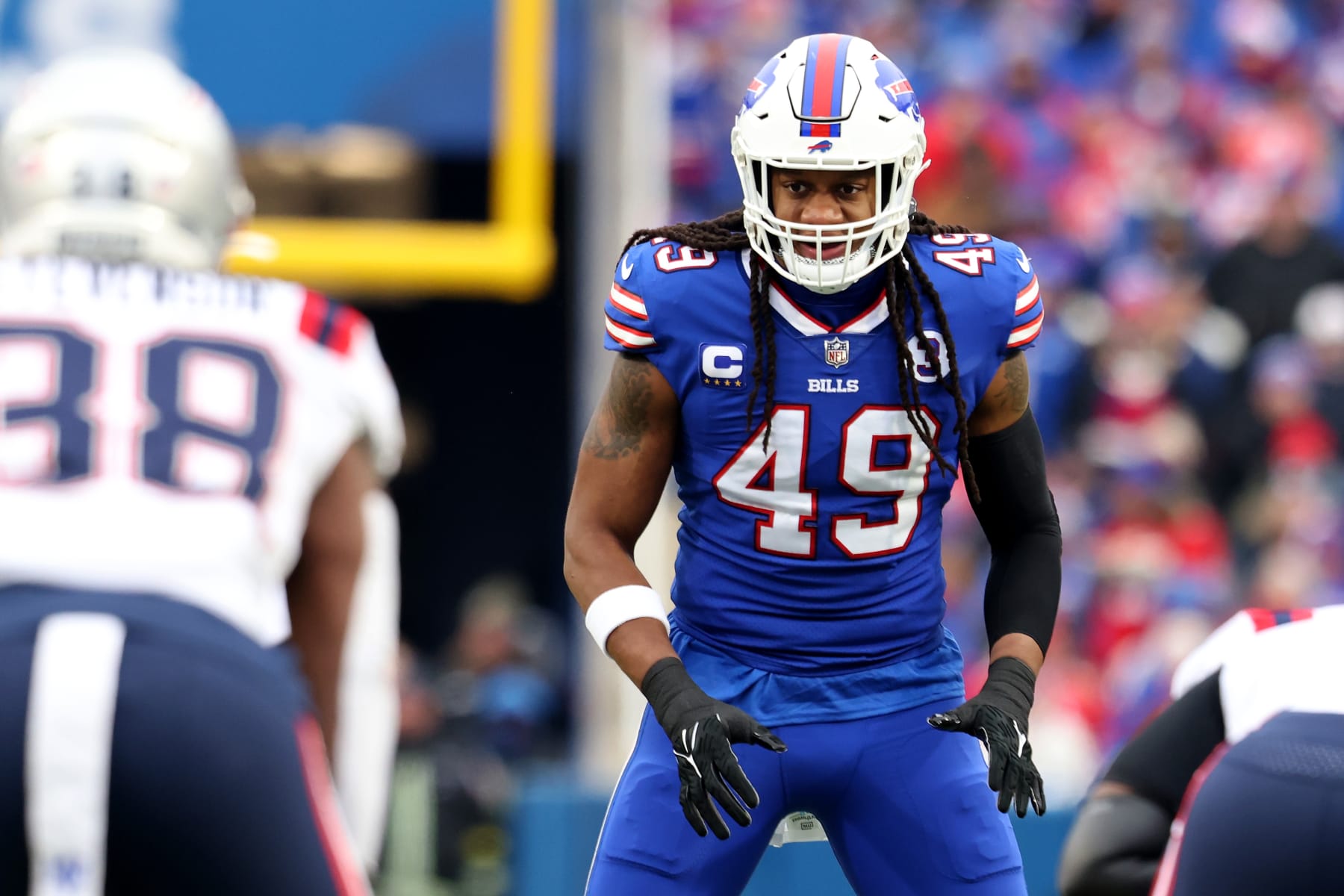 How is the Bills' potential Tremaine Edmunds extension hurt by the Roquan  Smith signing?