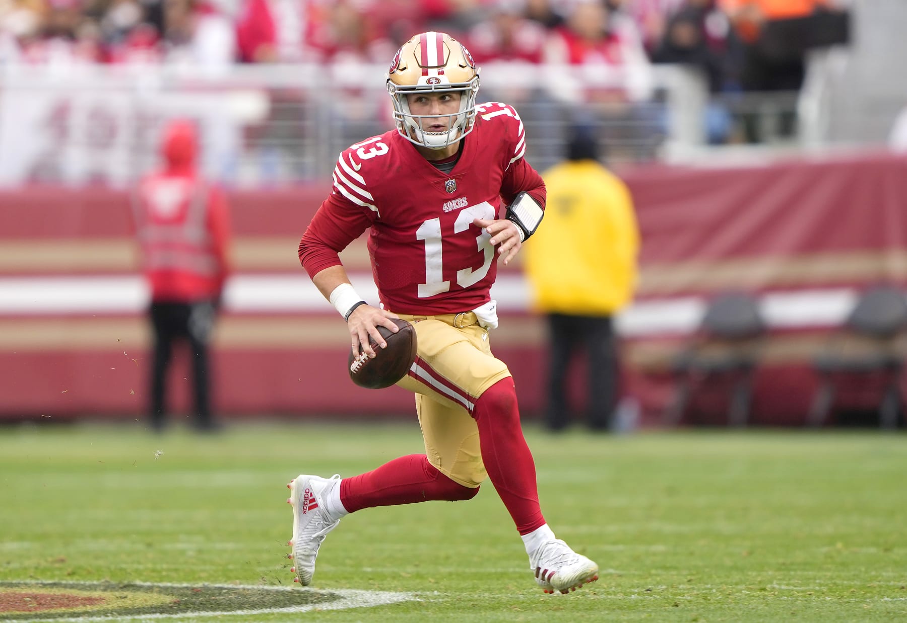 49ers' Brock Purdy thriving without Trey Lance and Jimmy Garoppolo