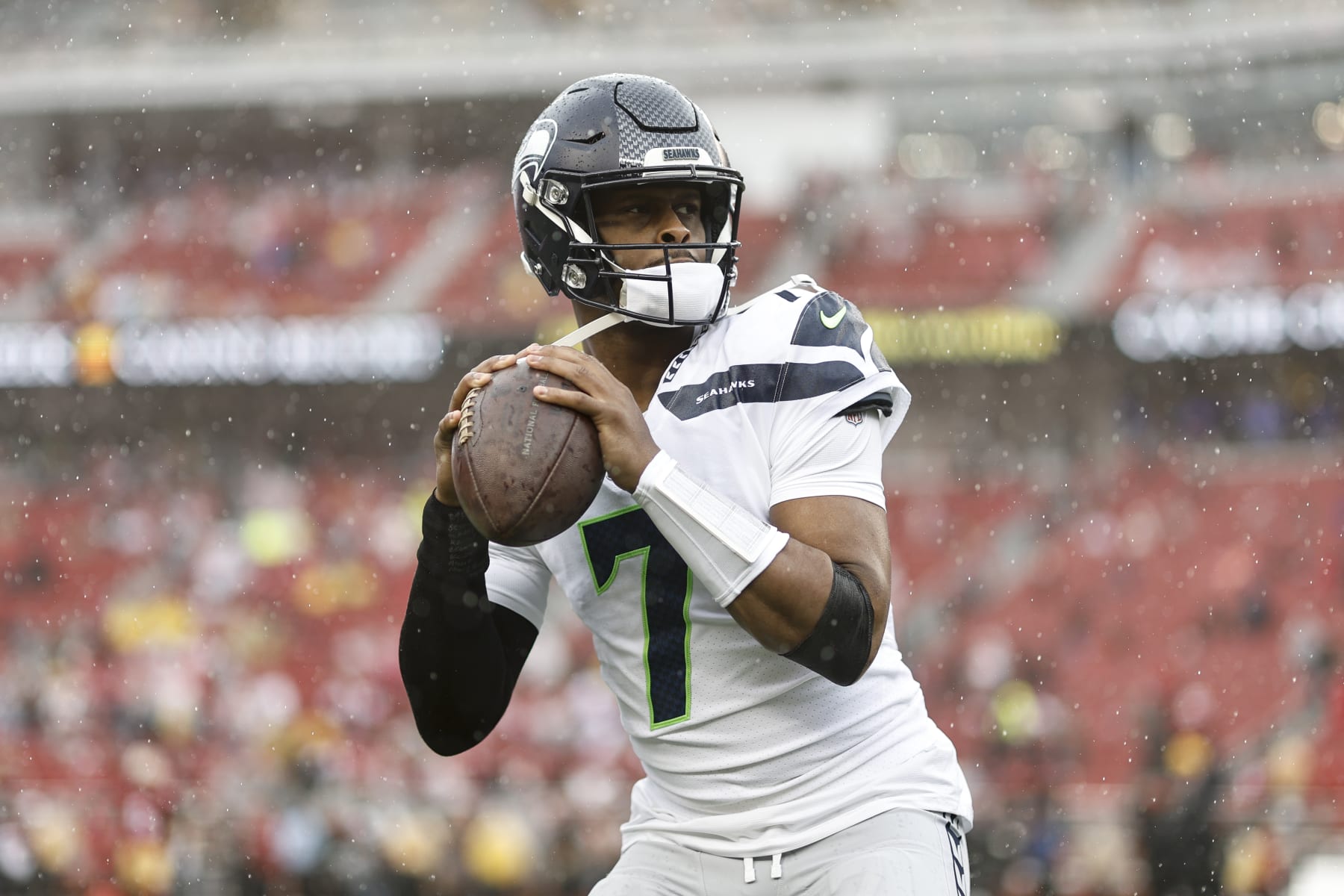 Geno Smith: 'I have been too aggressive.' A Seahawks run game would sure  help him vs 49ers : r/Seahawks