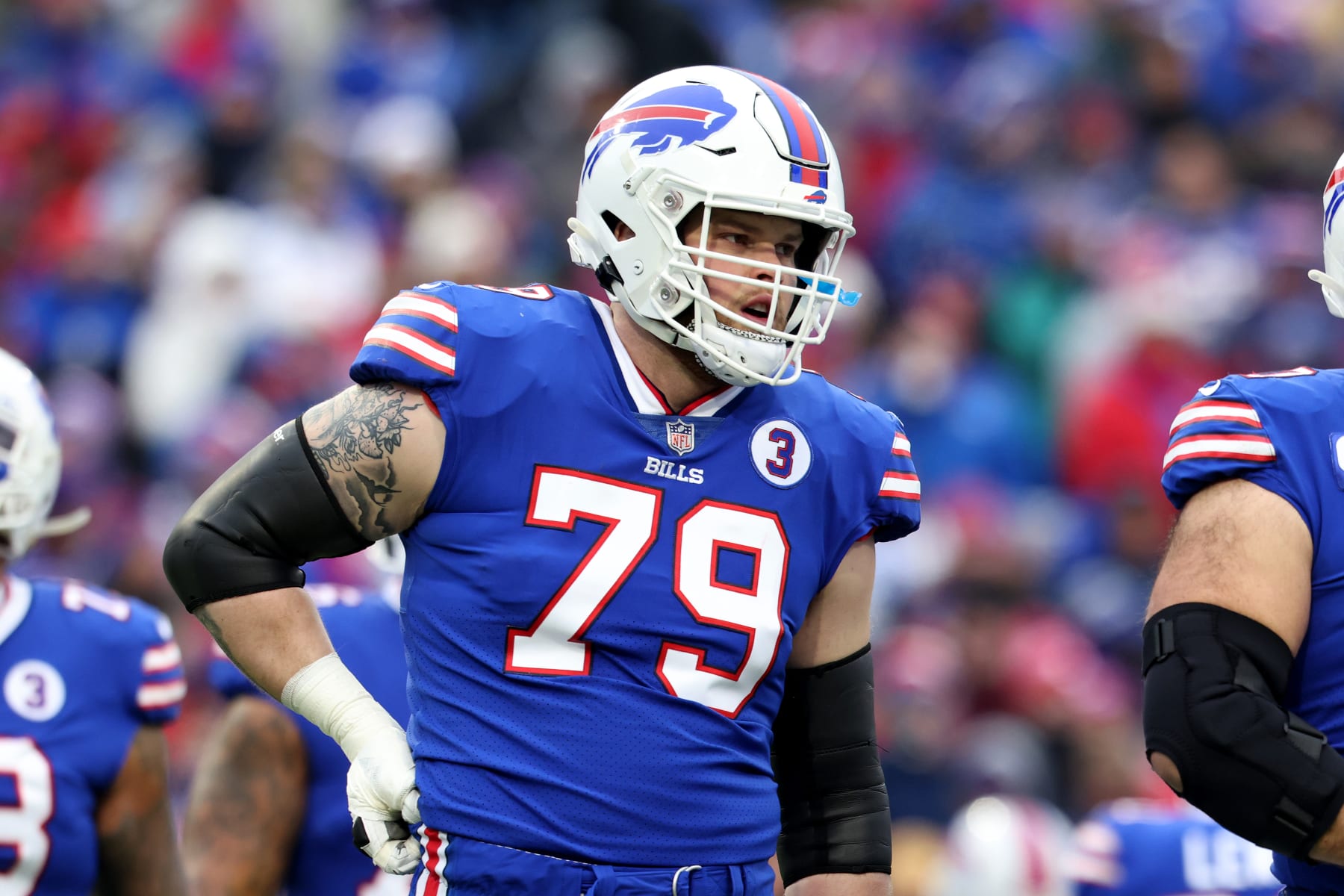 Bills' Spencer Brown ruled out vs. Chiefs