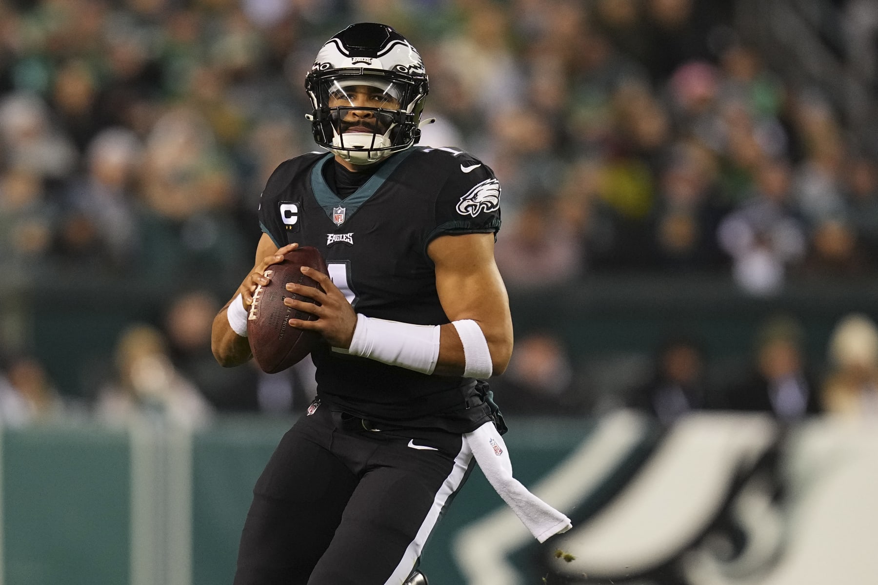 Eagles' Jalen Hurts is eligible for a contract extension but still  absorbing Super Bowl loss