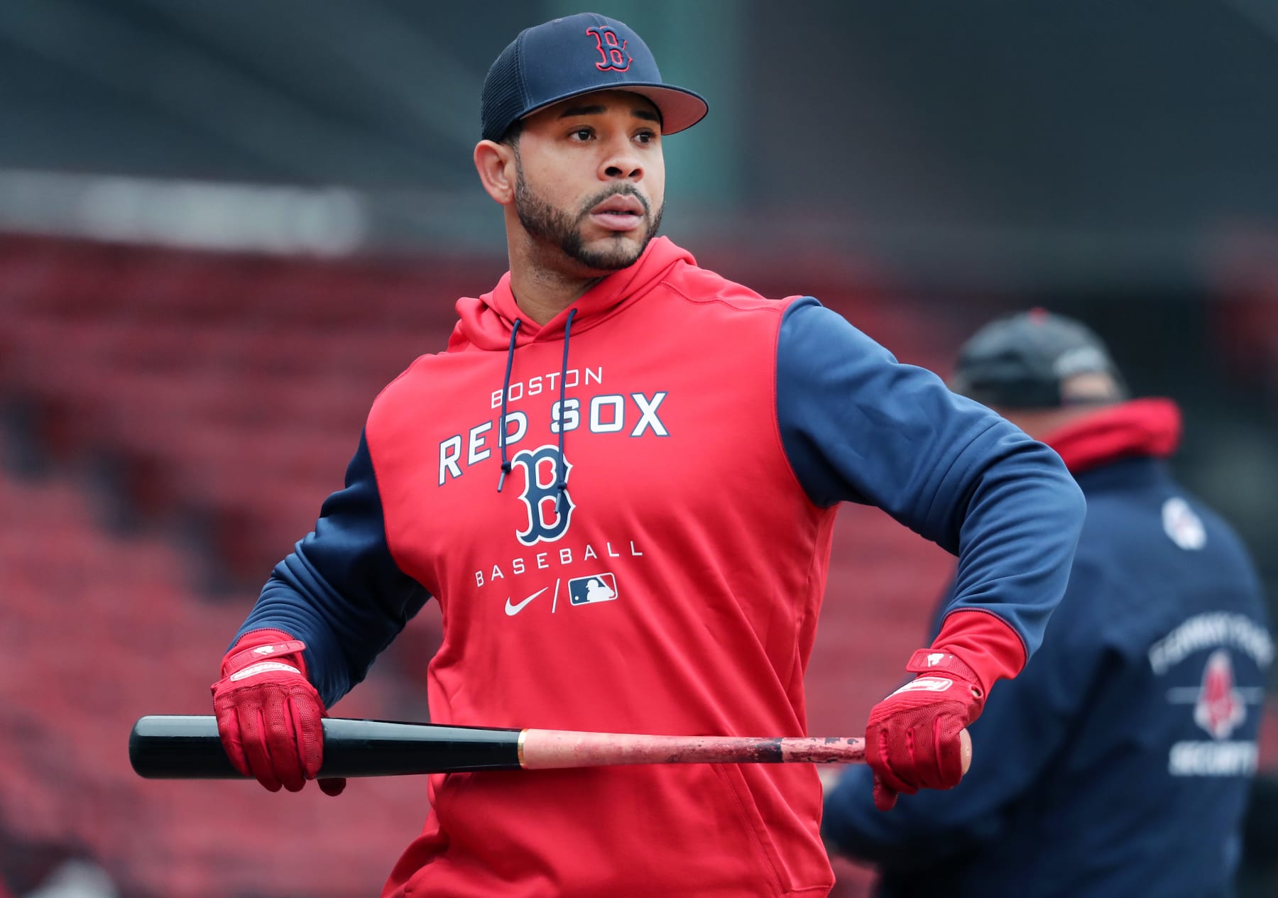 Boston, MA - October 3: Boston Red Sox outfielder Tommy Pham during pre-game batting practice. The Red Sox beat the Tampa Bay Rays, 4-3. (Photo by Jim Davis/The Boston Globe via Getty Images) Boston, MA - October 3: Boston Red Sox outfielder Tommy Pham during pre-game batting practice. The Red Sox beat the Tampa Bay Rays, 4-3. (Photo by Jim Davis/The Boston Globe via Getty Images)