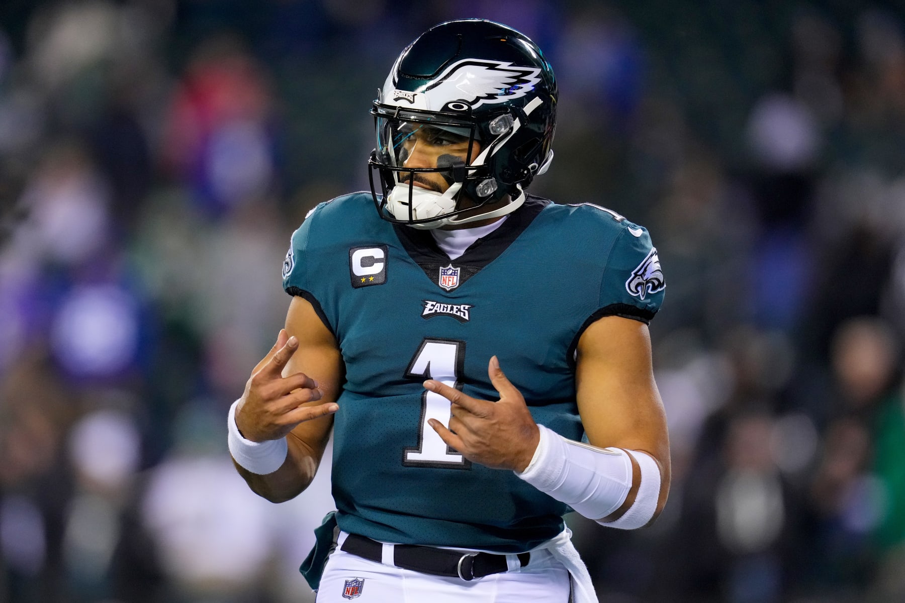 NFC playoffs divisional round: Eagles blow out Giants 38-7