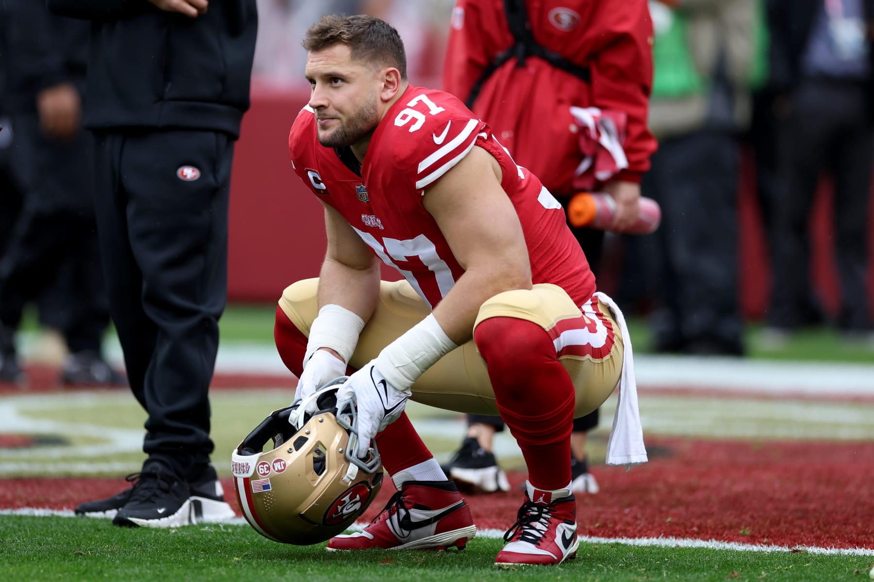 B/R Gridiron on X: Nick Bosa and the 49ers have reached an