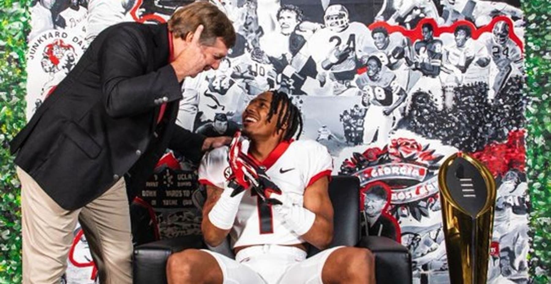 Georgia's AJ Harris helps spearhead a loaded class for the national champions. Georgia's AJ Harris helps spearhead a loaded class for the national champions.