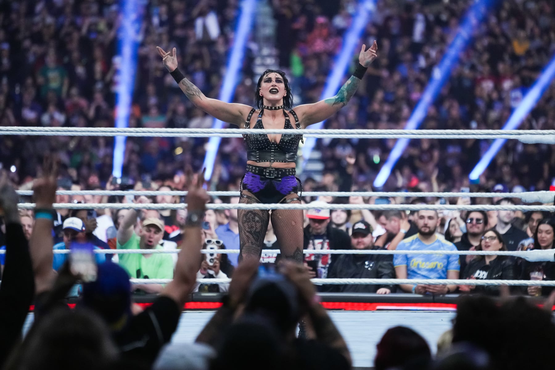 Rhea Ripley Says Knee Injury Was a Dislocation During 2023 WWE Royal ...