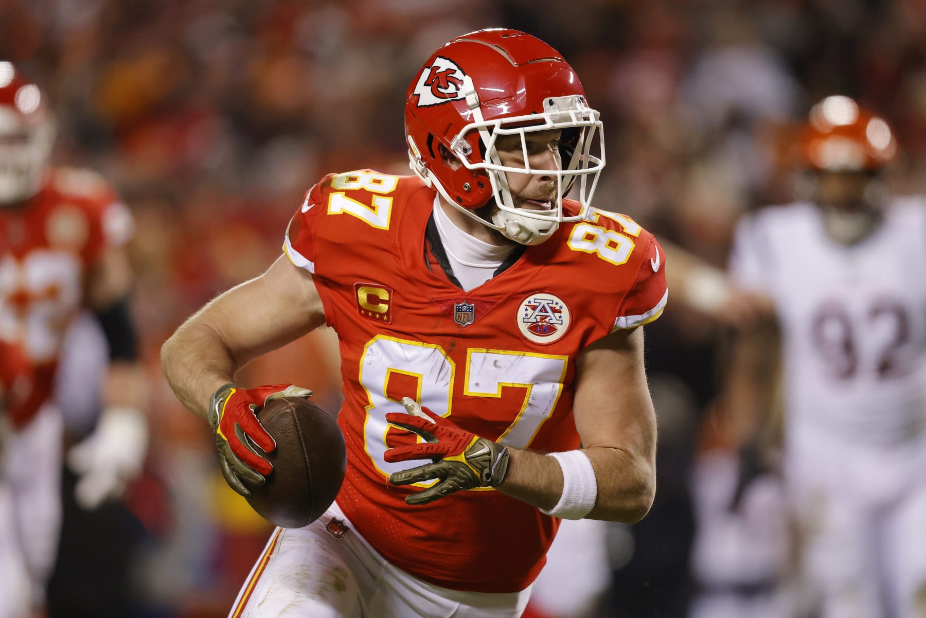 Travis Kelce goes 'Beastie' mode after Chiefs win AFC Championship