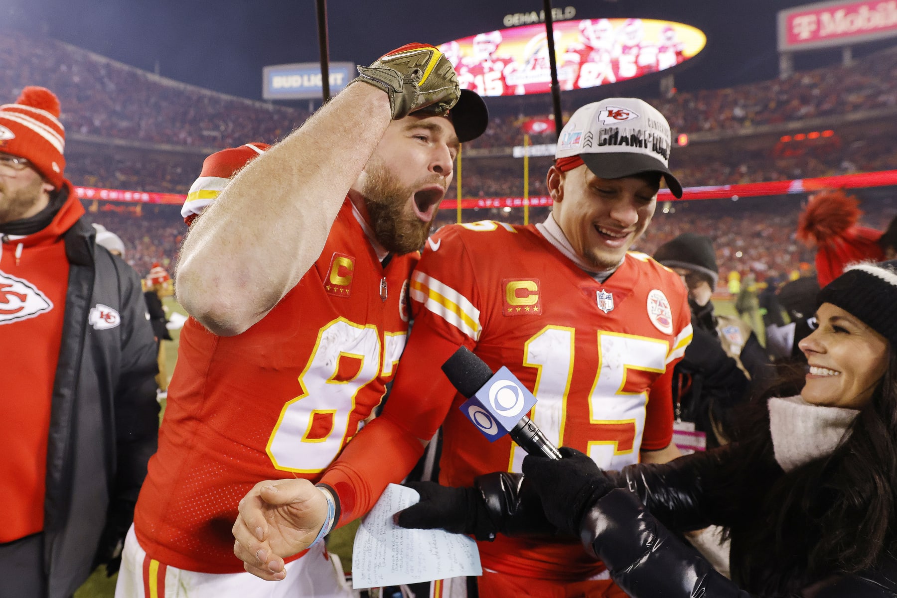 Patrick Mahomes jabs Joe Burrow after AFC championship game win