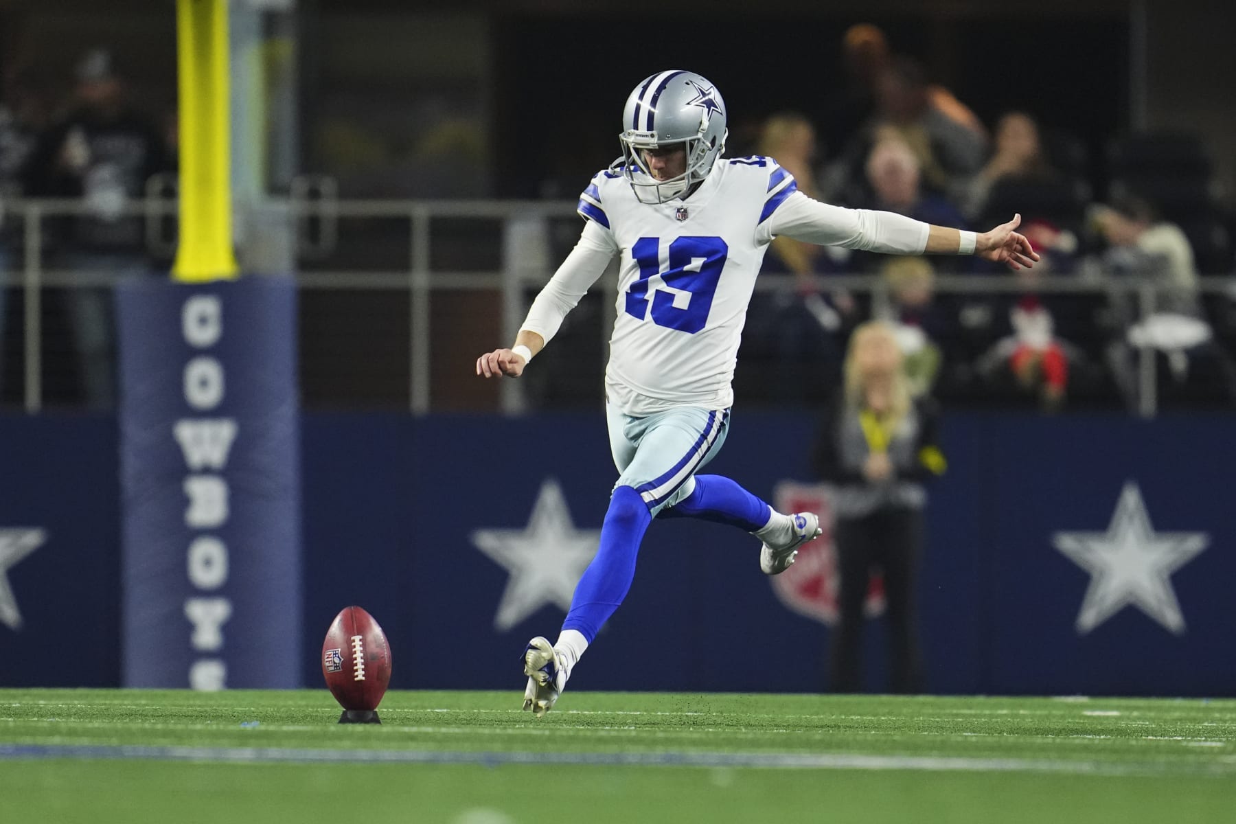 Who is the Cowboys kicker? Brandon Aubrey replaces Brett Maher after  playoff disaster vs. Buccaneers