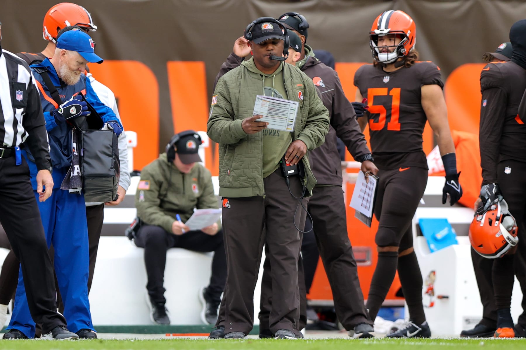 Cleveland Browns fire defensive coordinator Joe Woods - ESPN