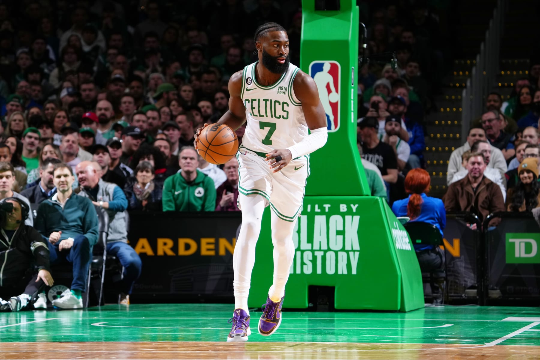 Jaylen Brown explains Bones Hyland altercation in Celtics loss to